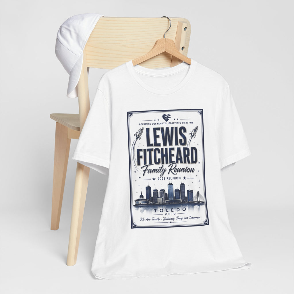 Family Reunion T-Shirt - "Lewis Fitcheard" Toledo 2024 Vintage Skyline Design