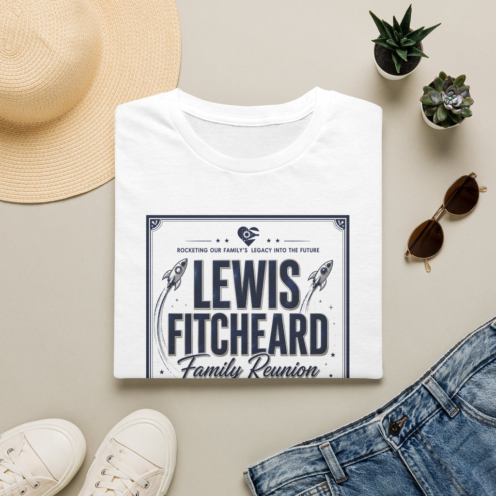 Family Reunion T-Shirt — Custom "Lewis Fitcheard" Keepsake Tee