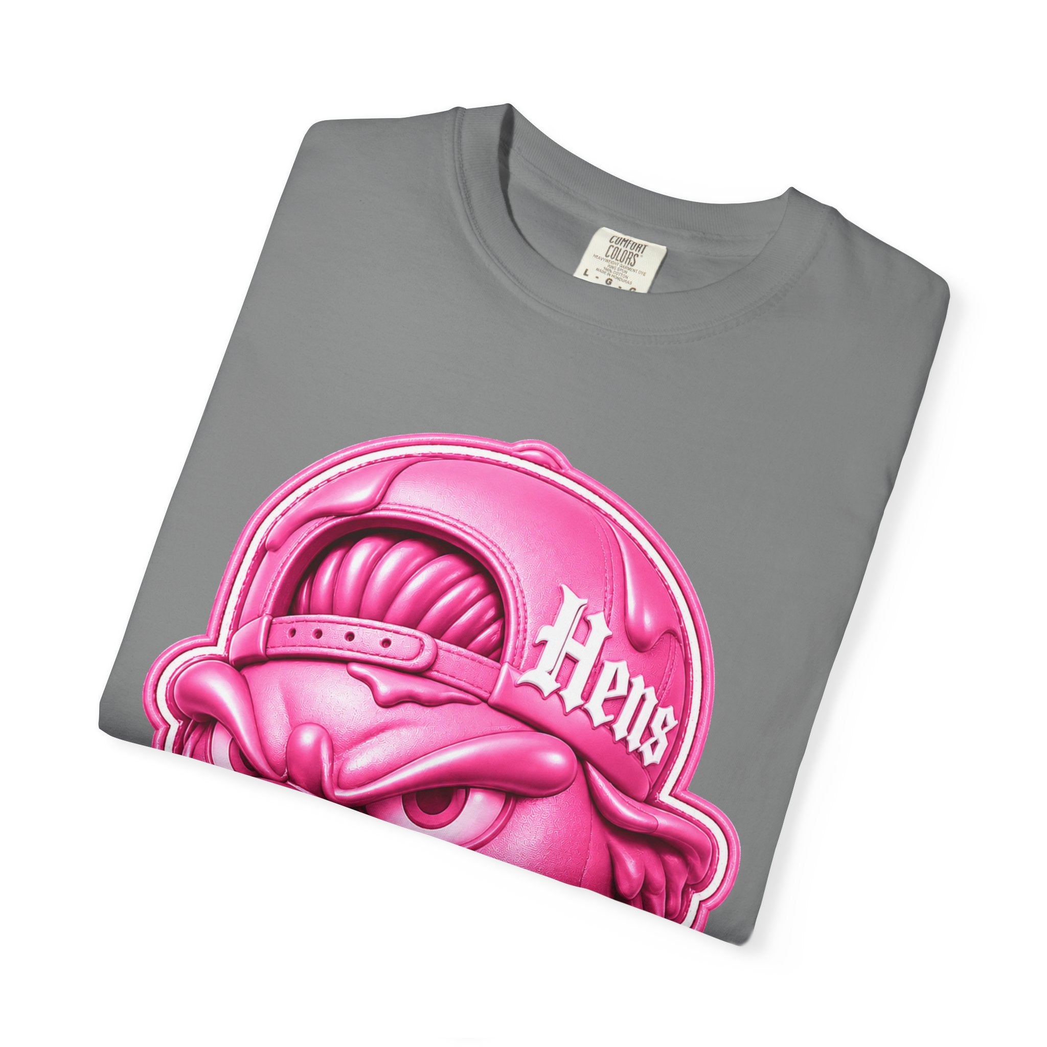 Pink Out Hen Graphic T-Shirt — 'Hens' Urban Mascot Tee