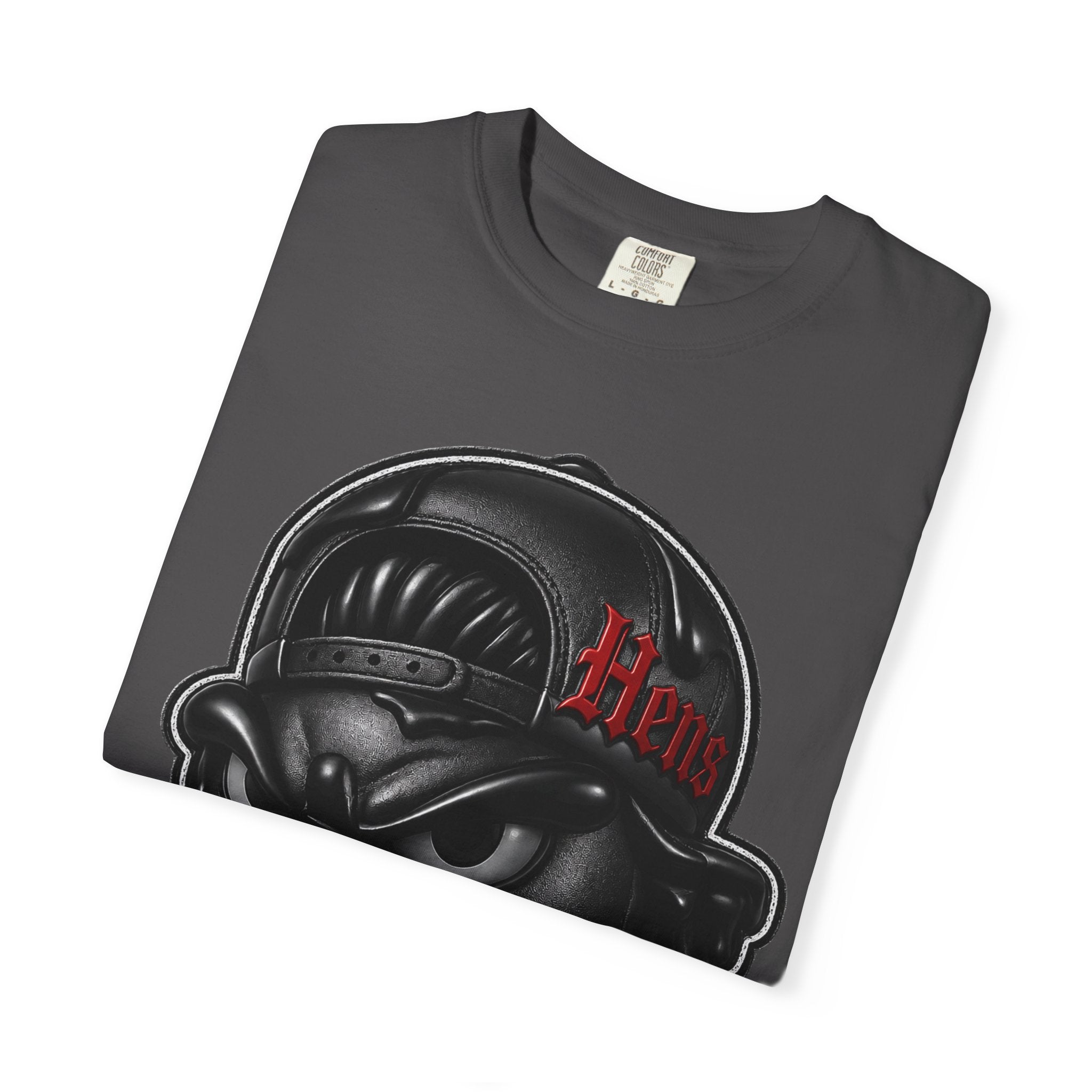 Hens Black Out T-Shirt — Urban Drip Graphic Tee