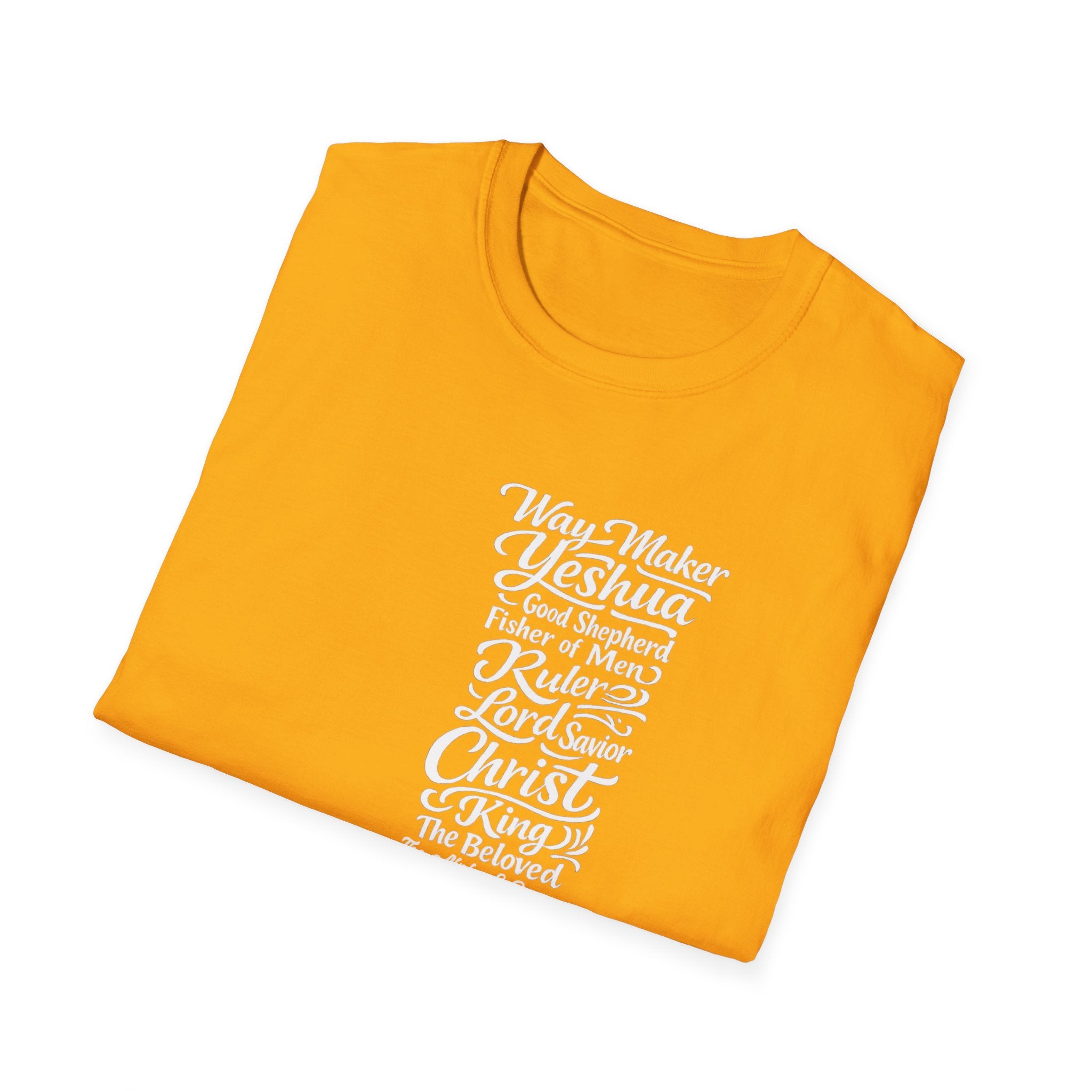 Subtle Gospel T-Shirt — Words of Faith Typography shirt