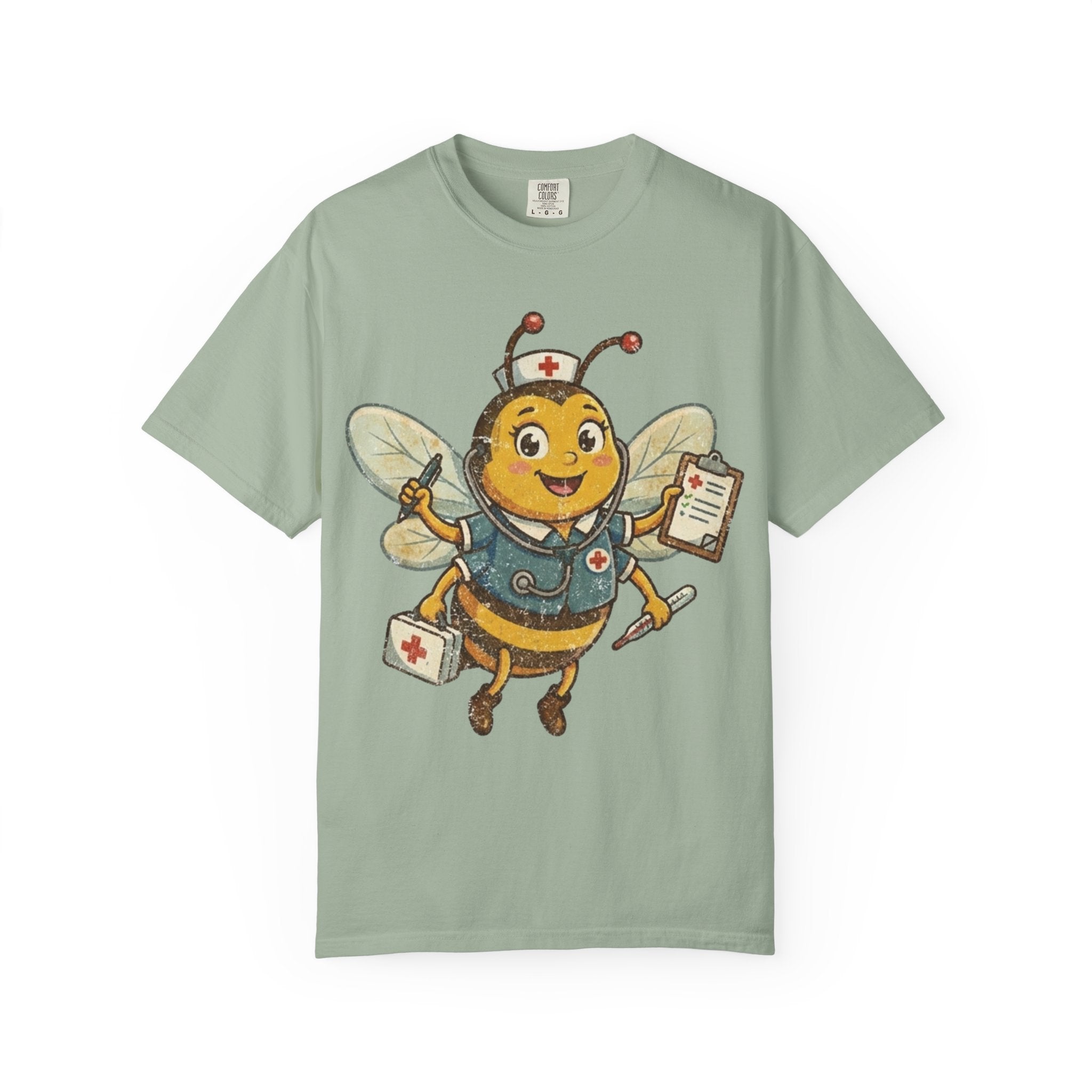 Nurse Bee T-Shirt — Cute Medical Bee Graphic Tee for Nurses & Healthcare Heroes