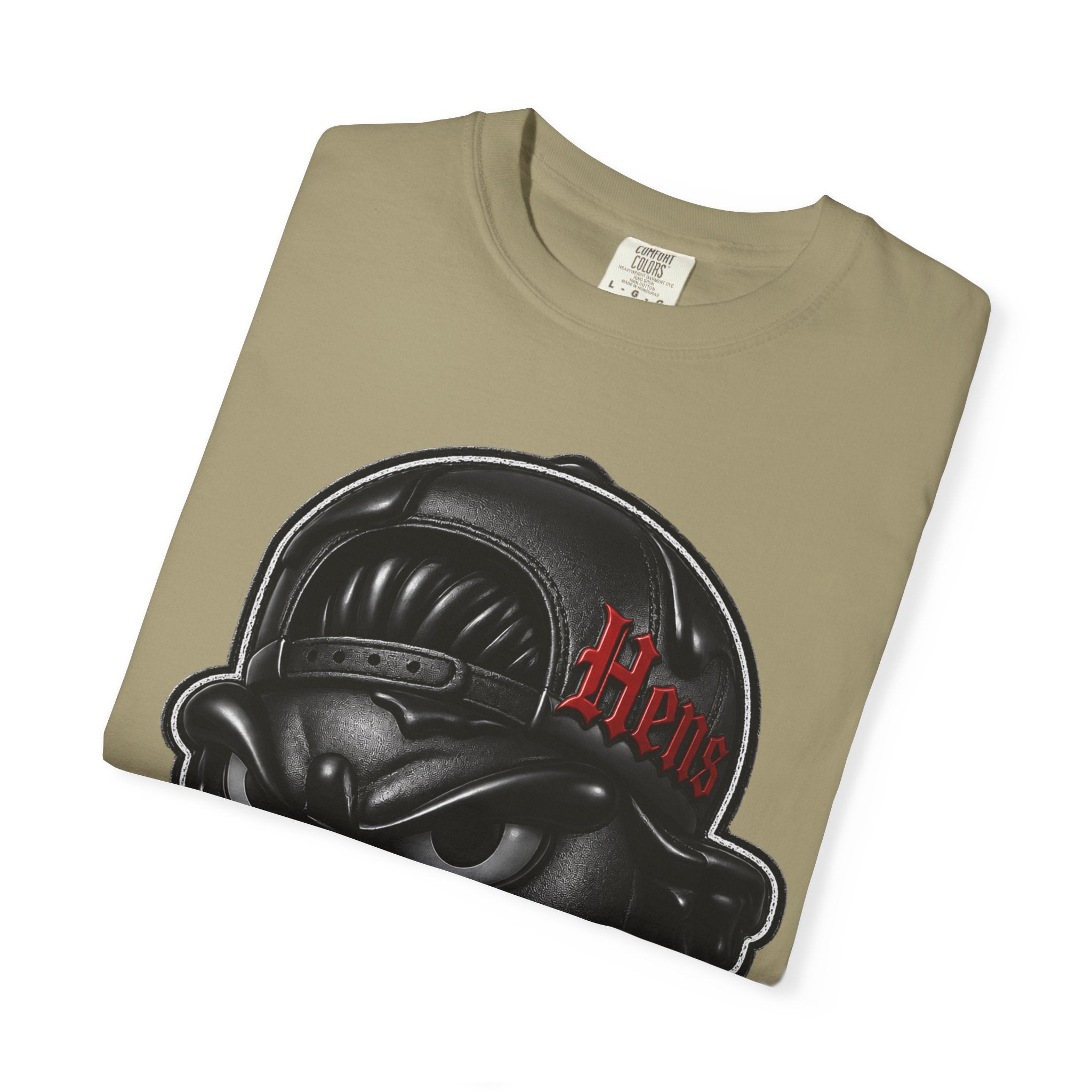 Hens Black Out T-Shirt — Urban Drip Graphic Tee