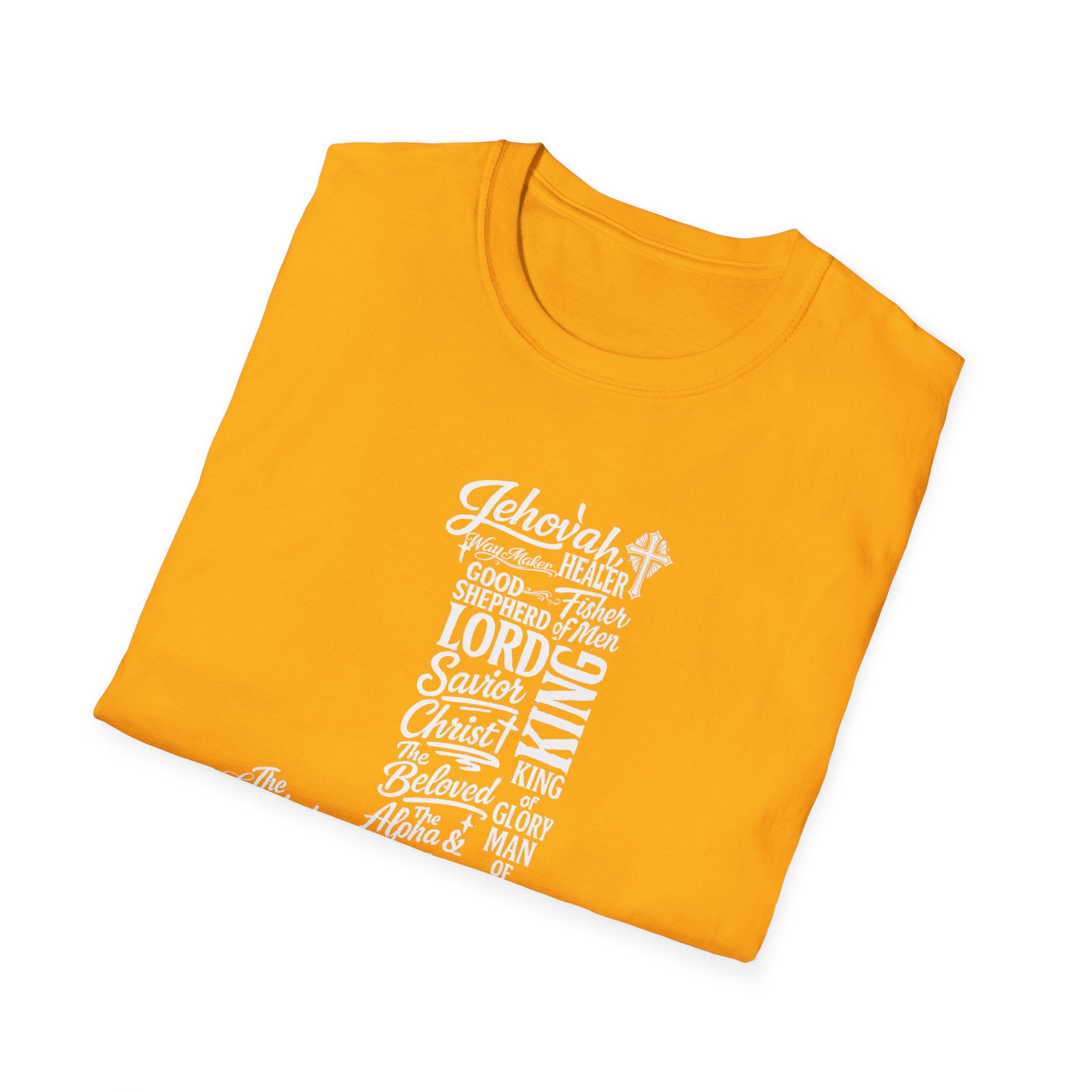 Faith Typography religious descriptive tee, Faith based