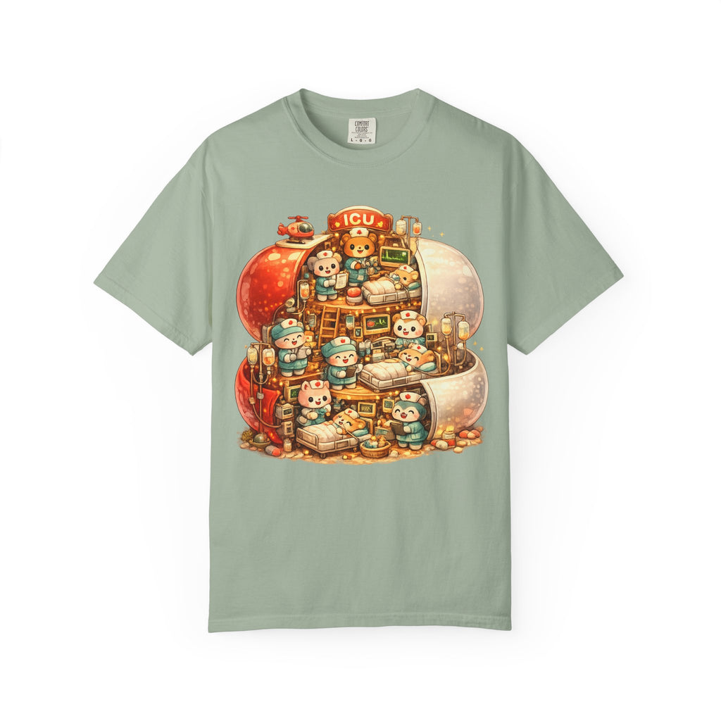 T-Shirt — Kawaii Capsule Hospital Illustration (ICU)