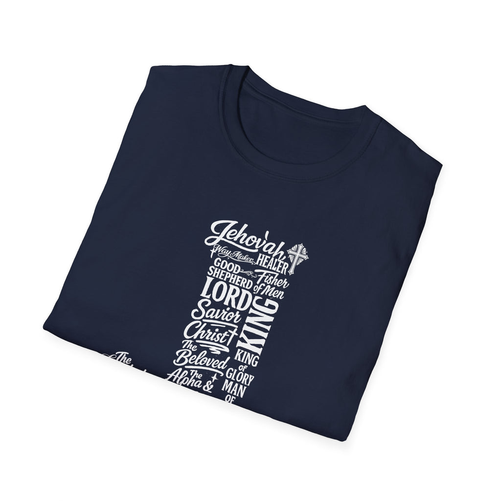 Faith Typography religious descriptive tee, Faith based