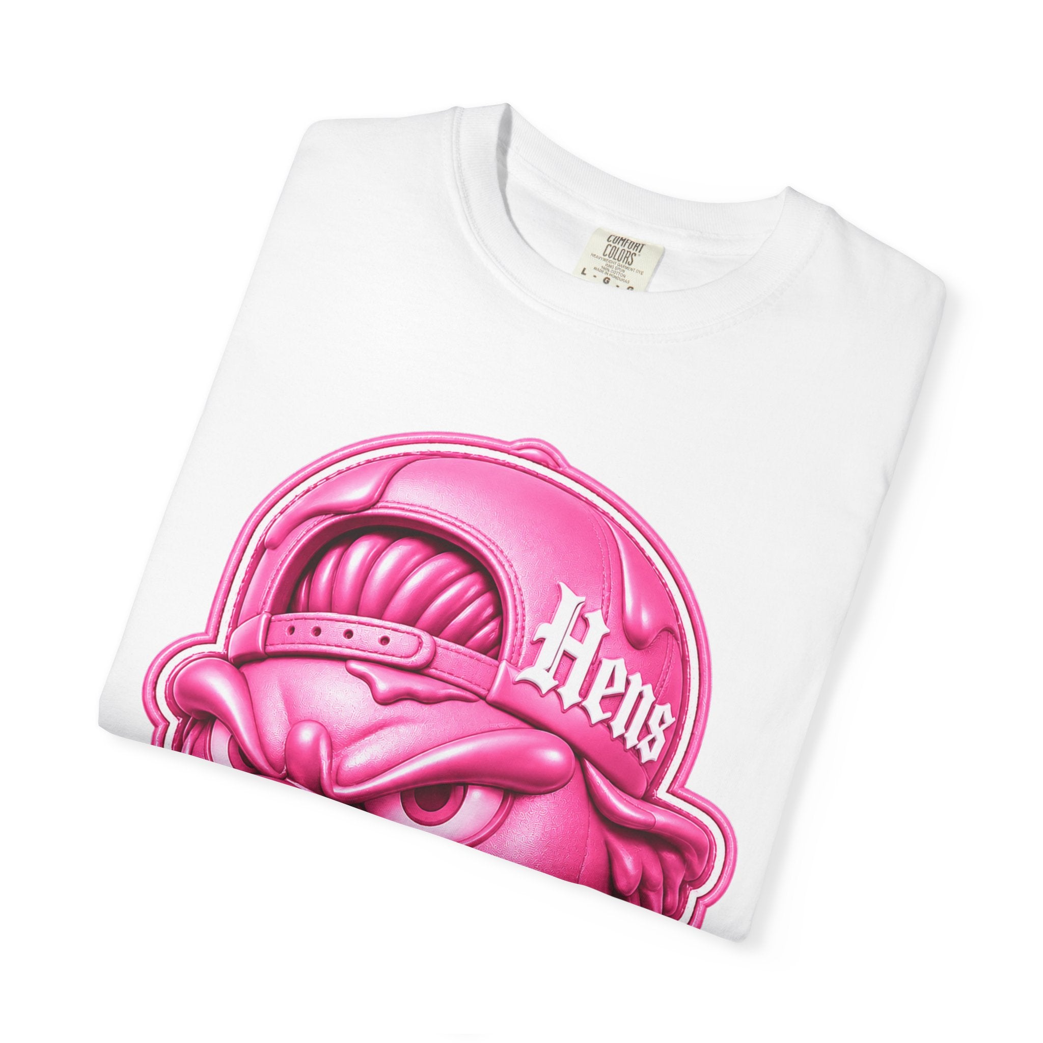 Pink Out Hen Graphic T-Shirt — 'Hens' Urban Mascot Tee
