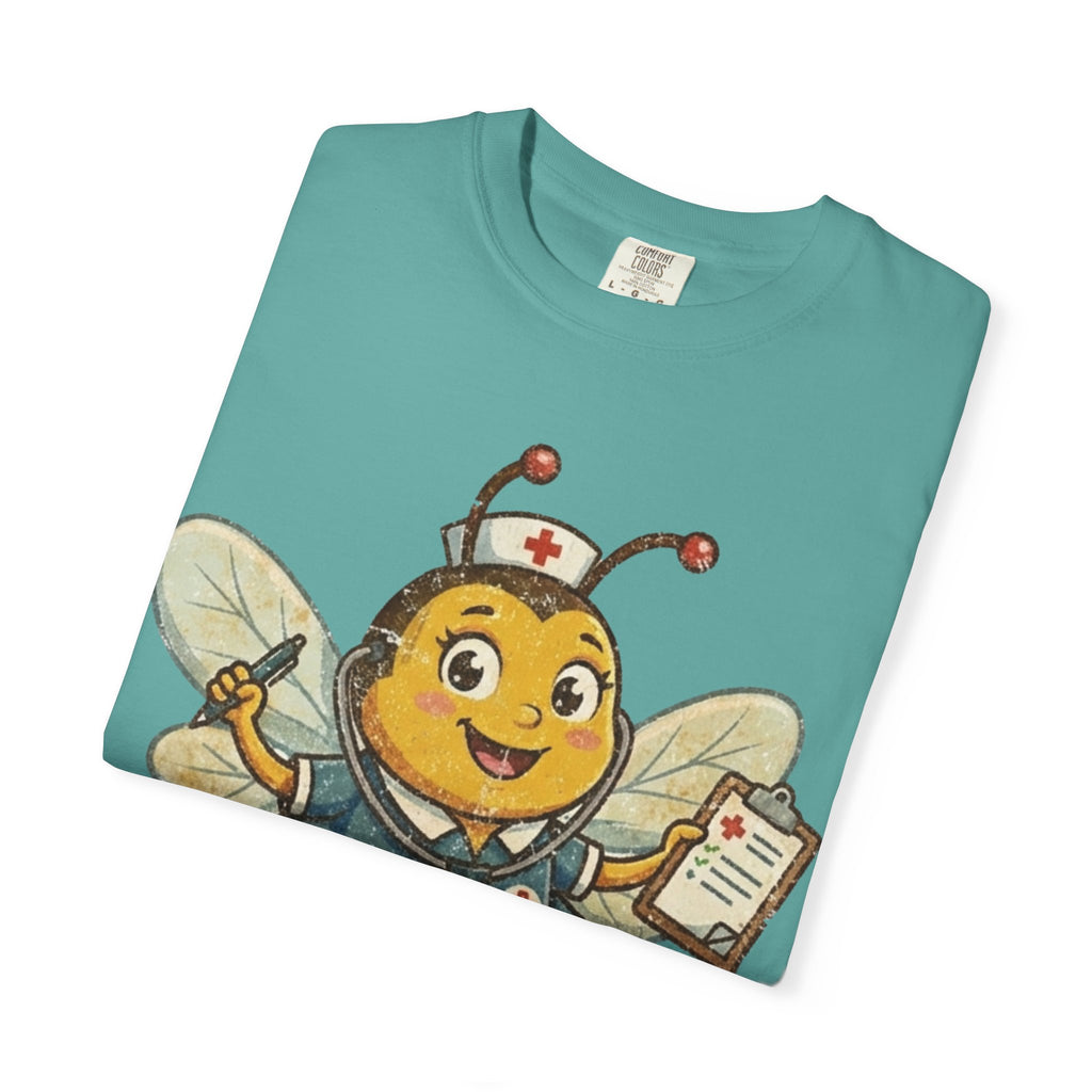 Nurse Bee T-Shirt — Cute Medical Bee Graphic Tee for Nurses & Healthcare Heroes