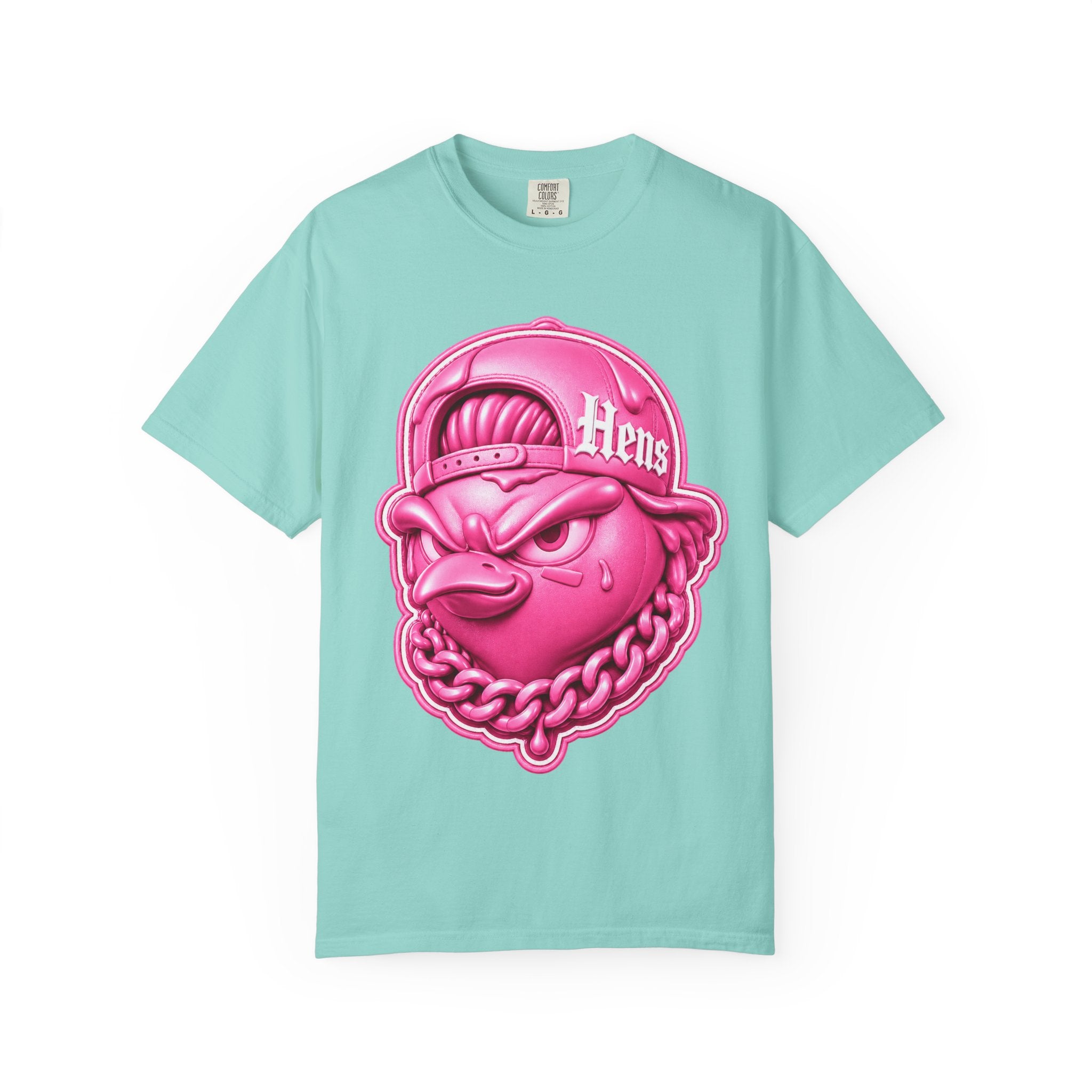 Pink Out Hen Graphic T-Shirt — 'Hens' Urban Mascot Tee