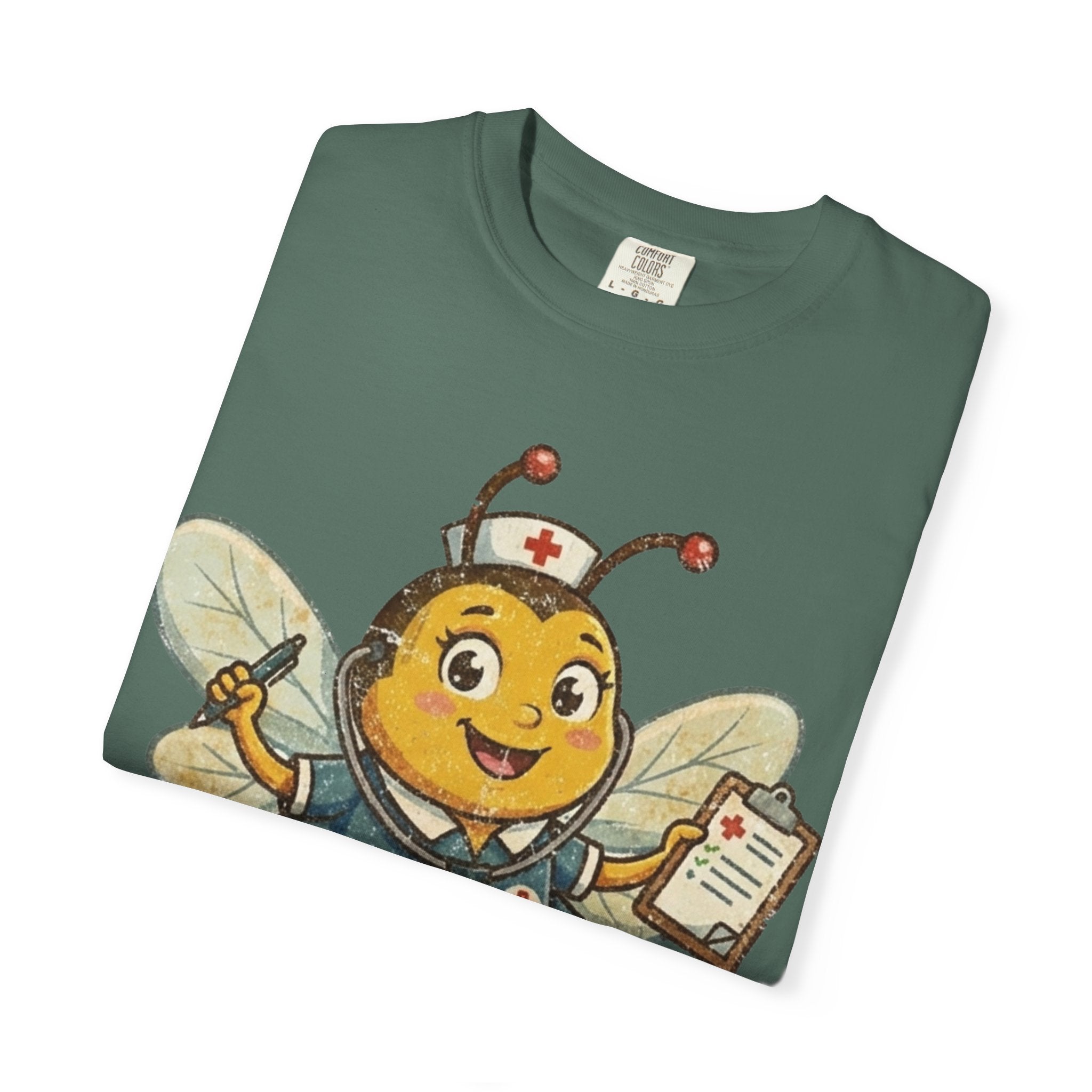 Nurse Bee T-Shirt — Cute Medical Bee Graphic Tee for Nurses & Healthcare Heroes
