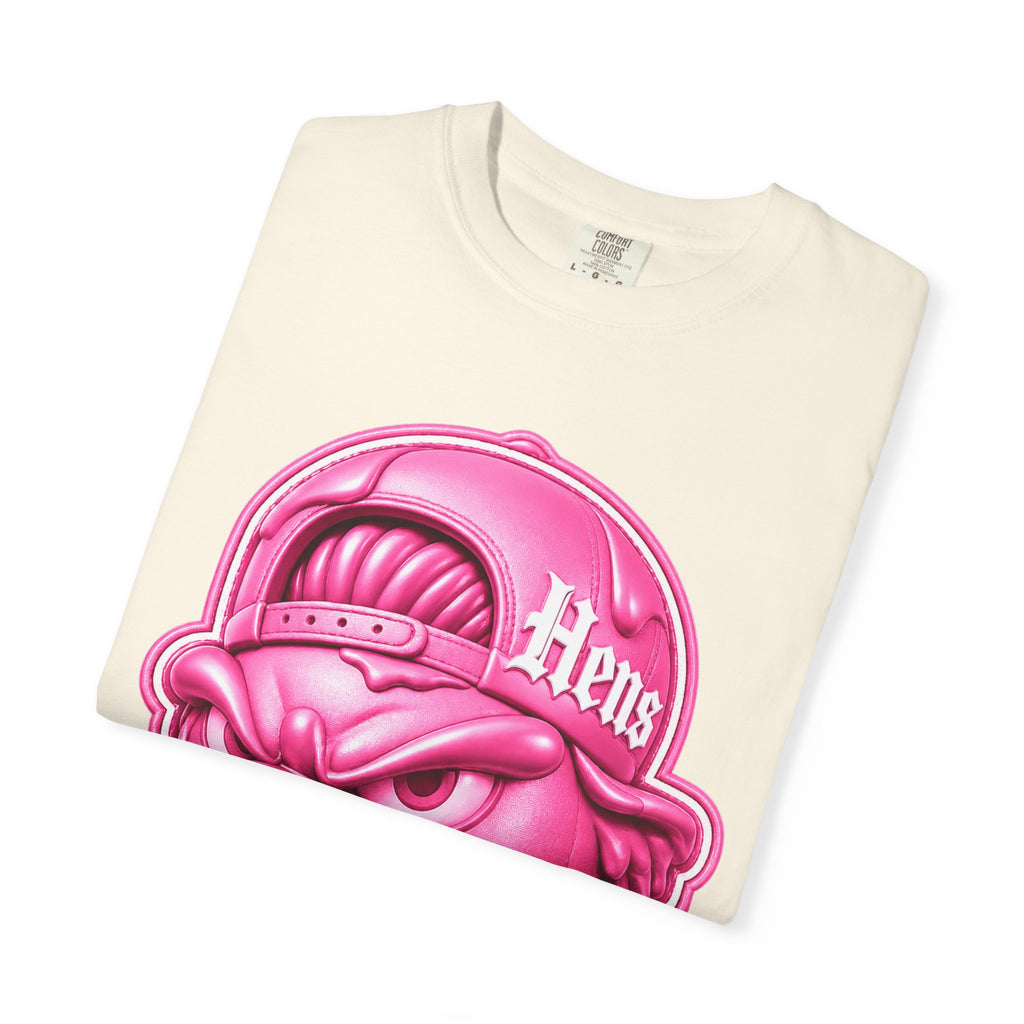 Pink Out Hen Graphic T-Shirt — 'Hens' Urban Mascot Tee