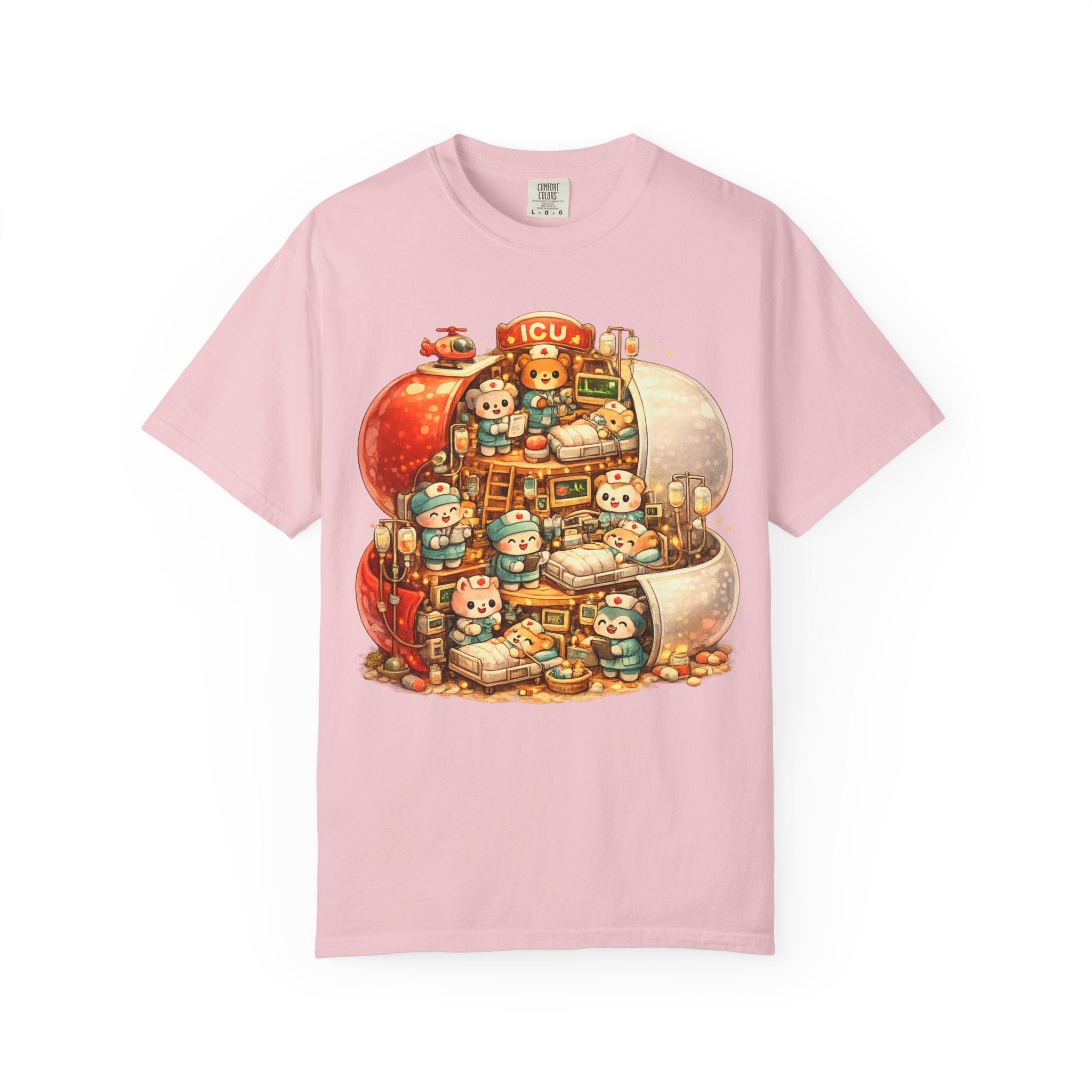 T-Shirt — Kawaii Capsule Hospital Illustration (ICU)