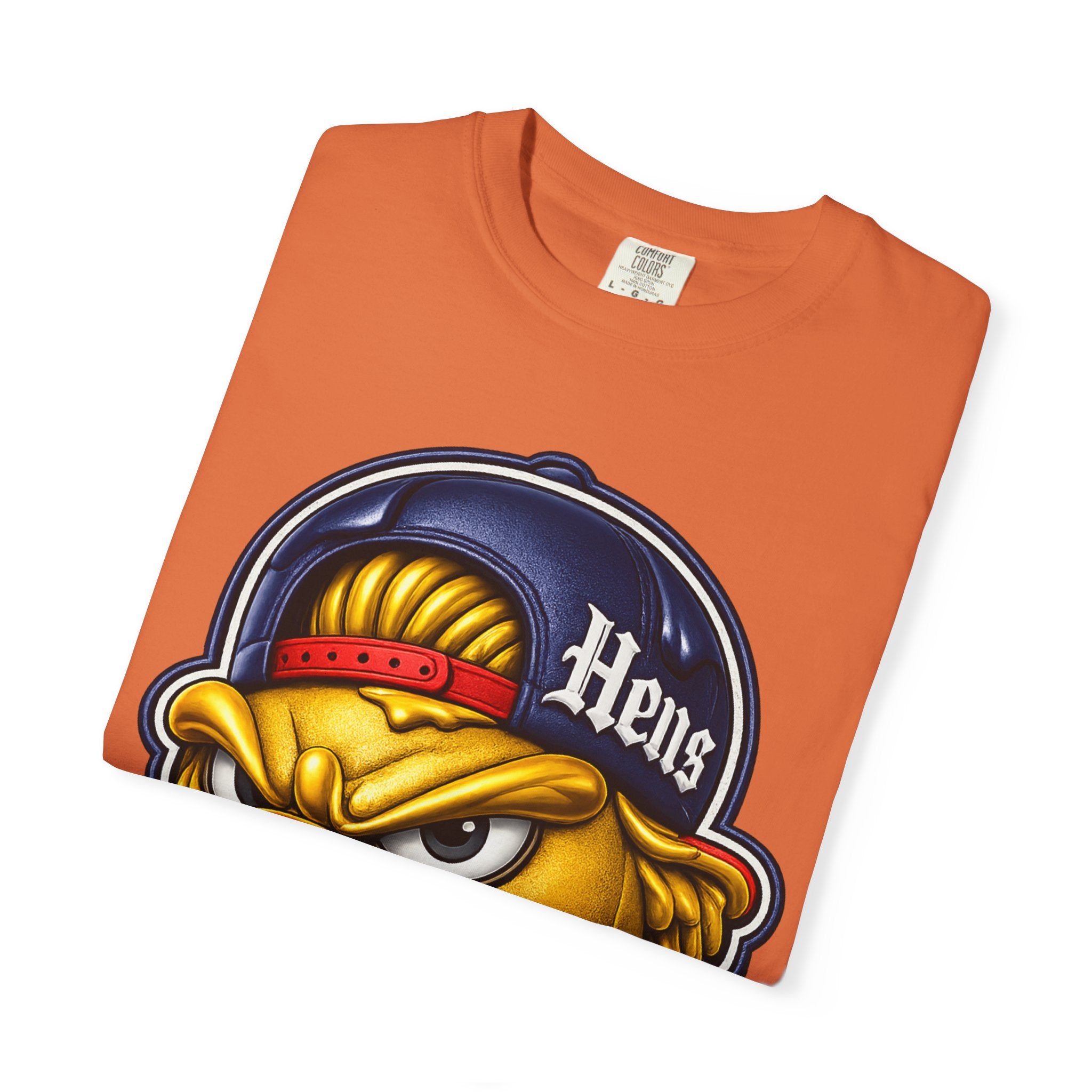 Hens Stadium Graphic T-Shirt — Streetwear Skate Tee with 'Hens' Logo