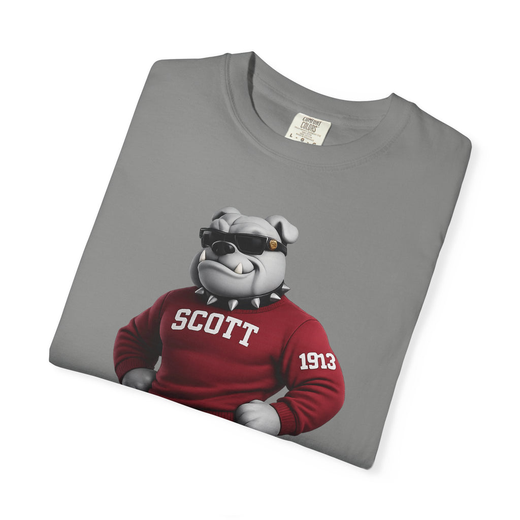 Bulldogs Mascot T-Shirt — 'Scott' Vintage Team Tee