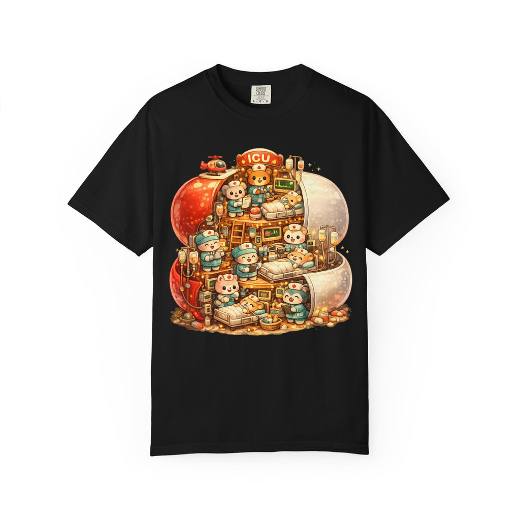 T-Shirt — Kawaii Capsule Hospital Illustration (ICU)
