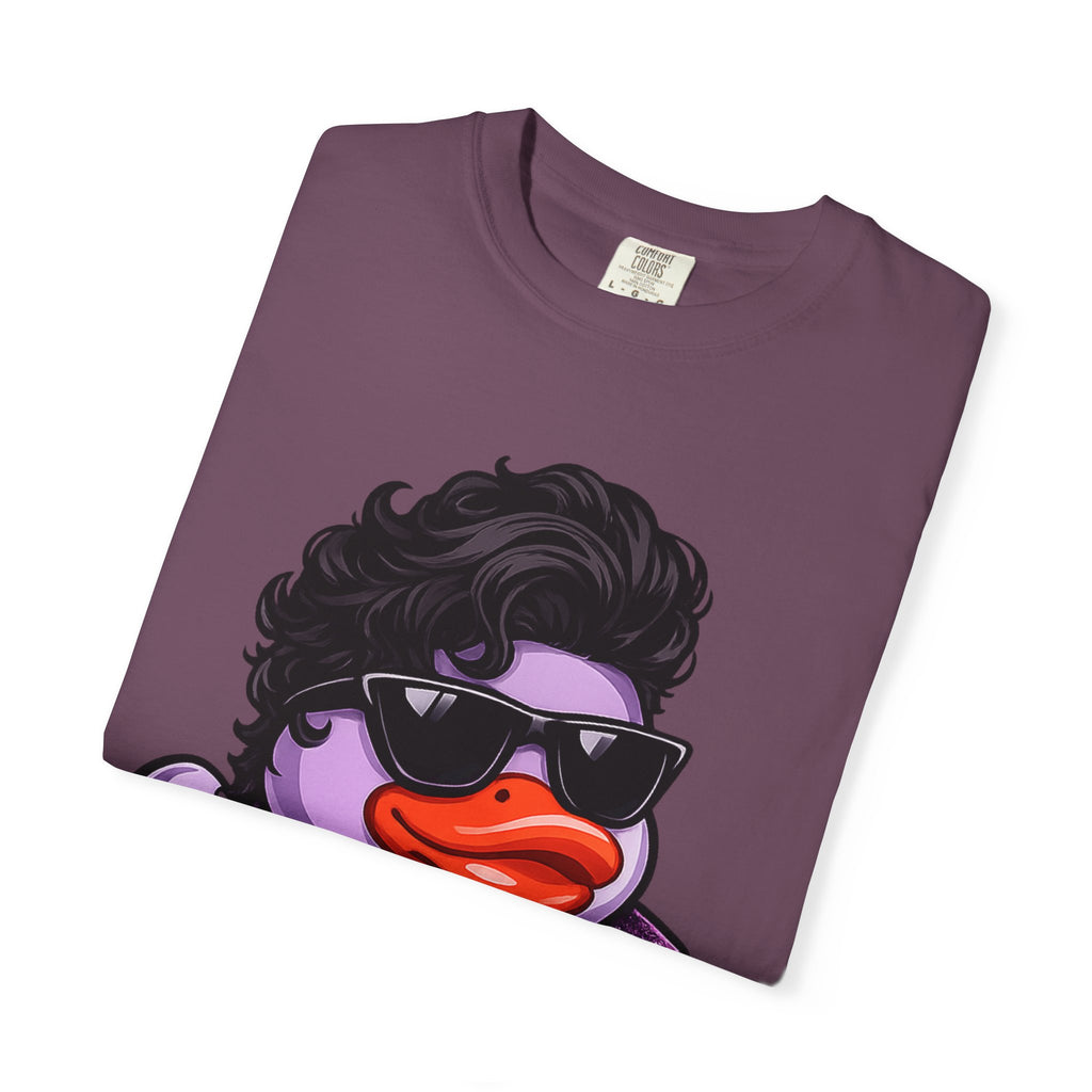 Purple Rock and Soul Rubber Duck graphic T-Shirt