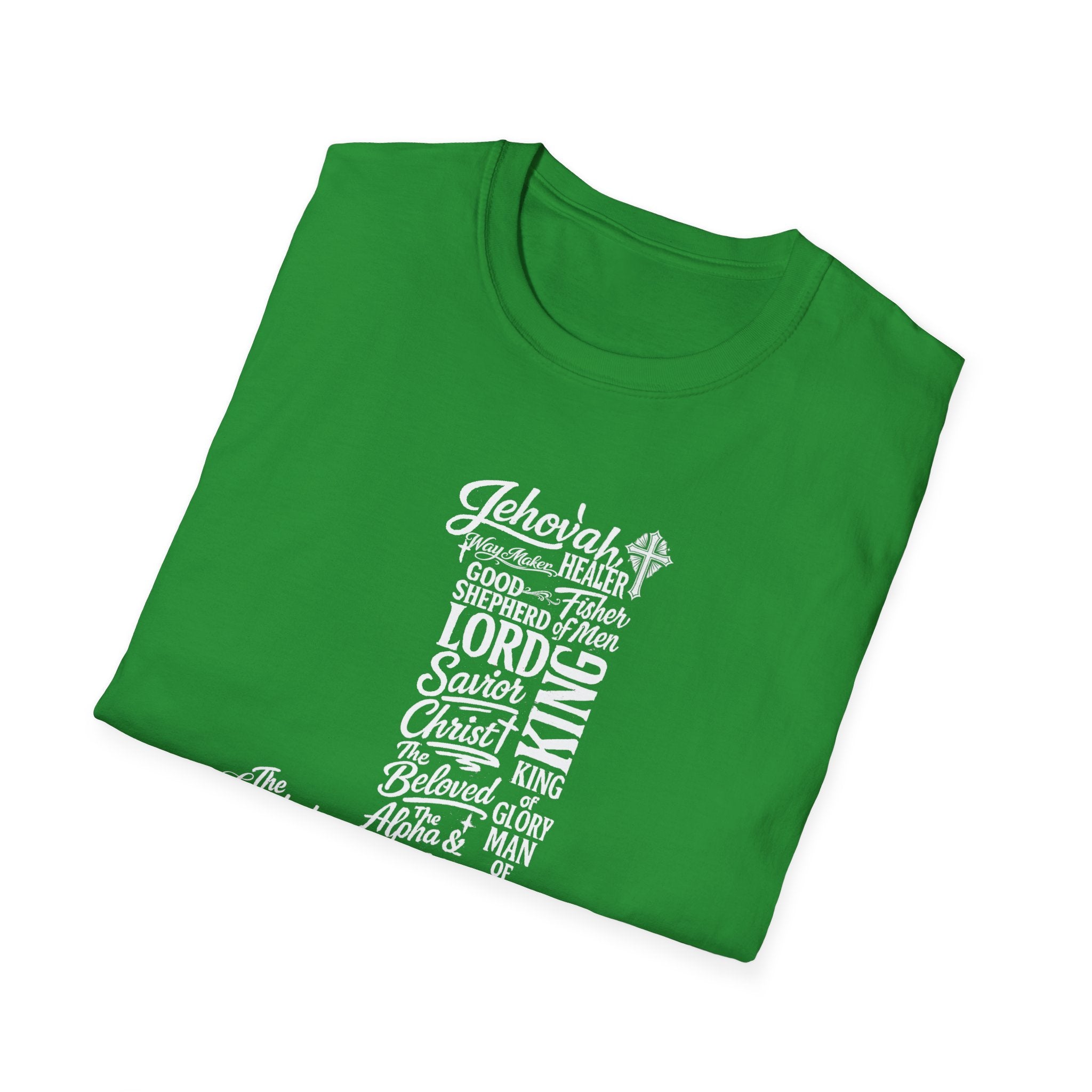 Faith Typography religious descriptive tee, Faith based