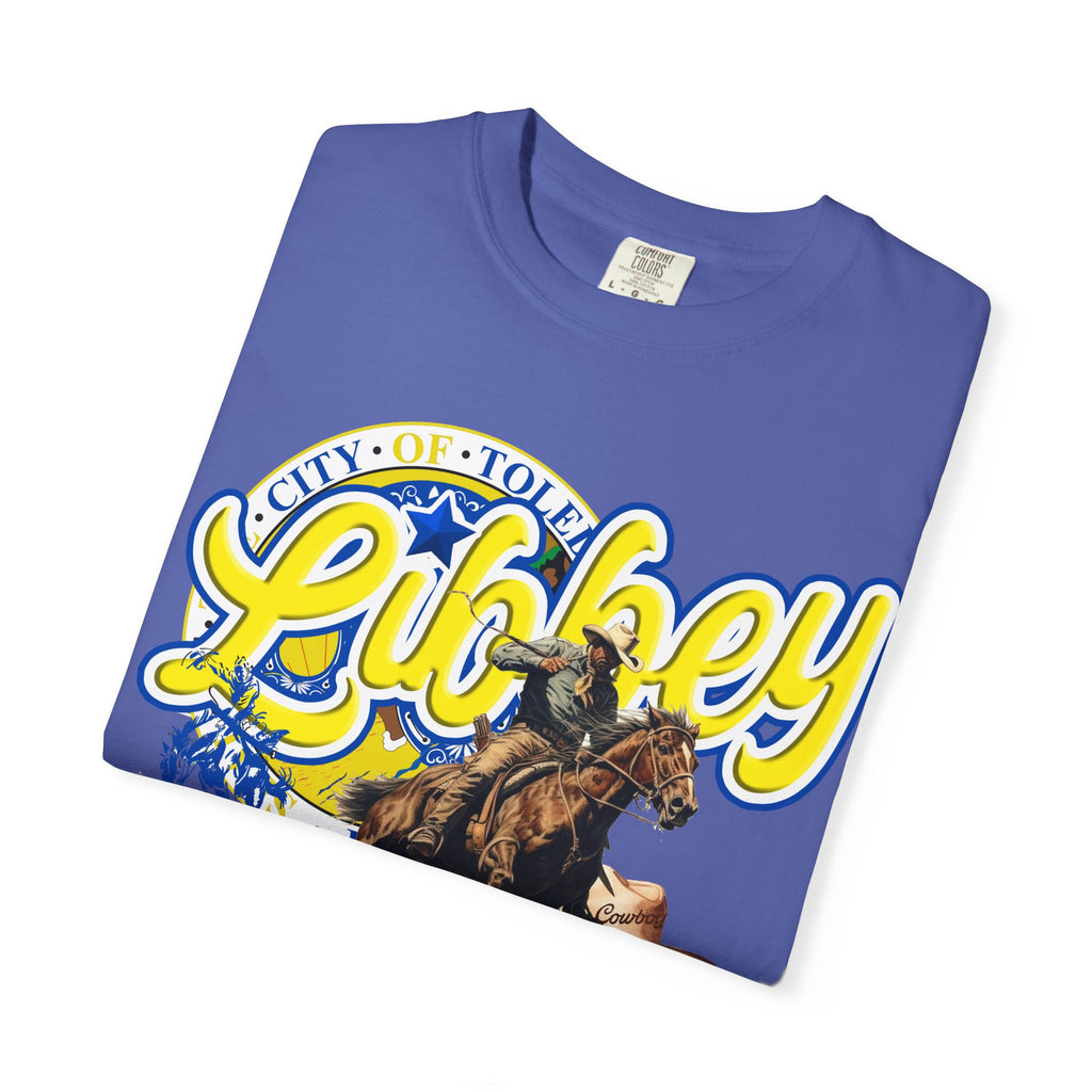 Libbey Western Throwback T-Shirt — Cowboy Horse Roping Graphic Tee
