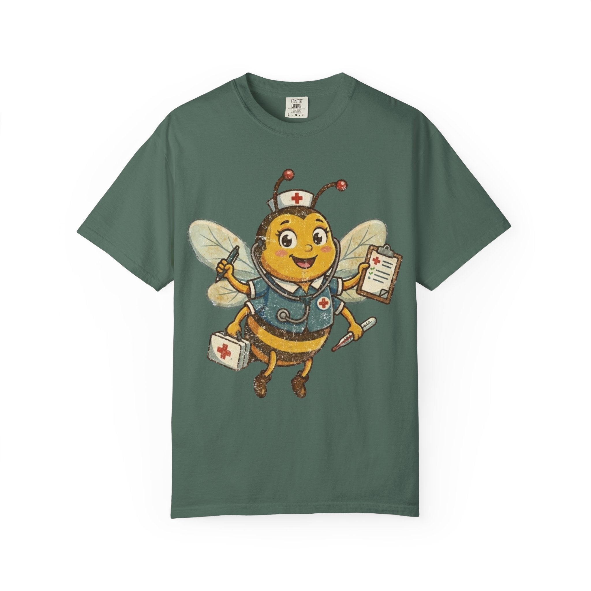 Nurse Bee T-Shirt — Cute Medical Bee Graphic Tee for Nurses & Healthcare Heroes