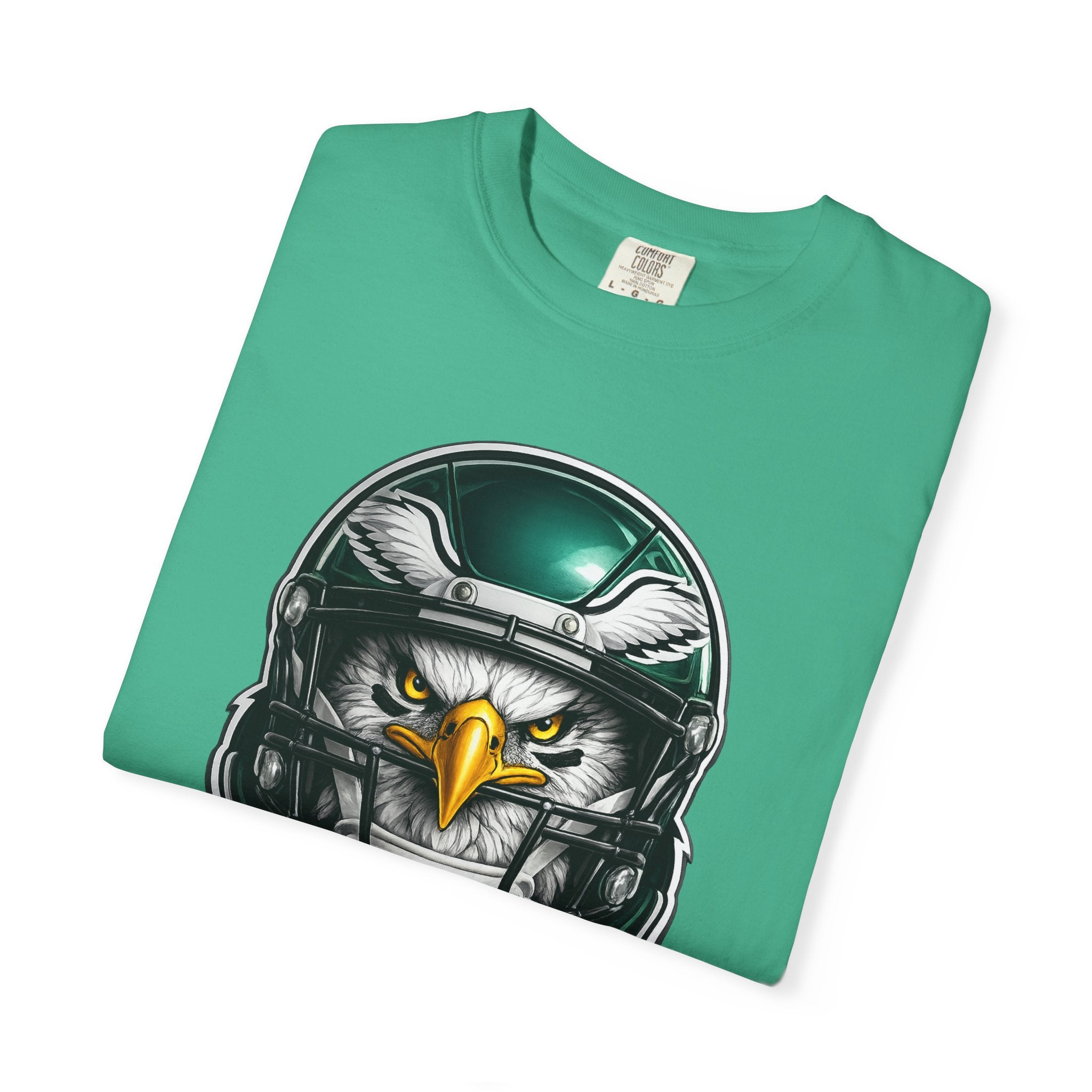Eagle Helmet T-Shirt — Sports team Graphic Tee