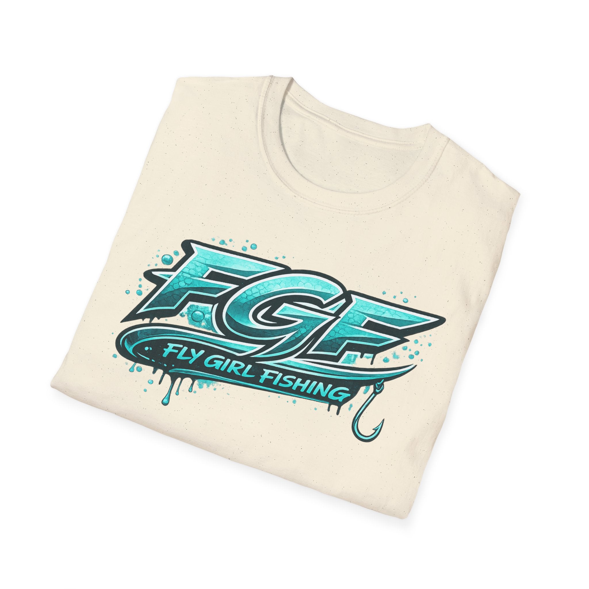 Fly Girl Fishing Graphic T‑Shirt — FGF Logo Tee for Women & Anglers