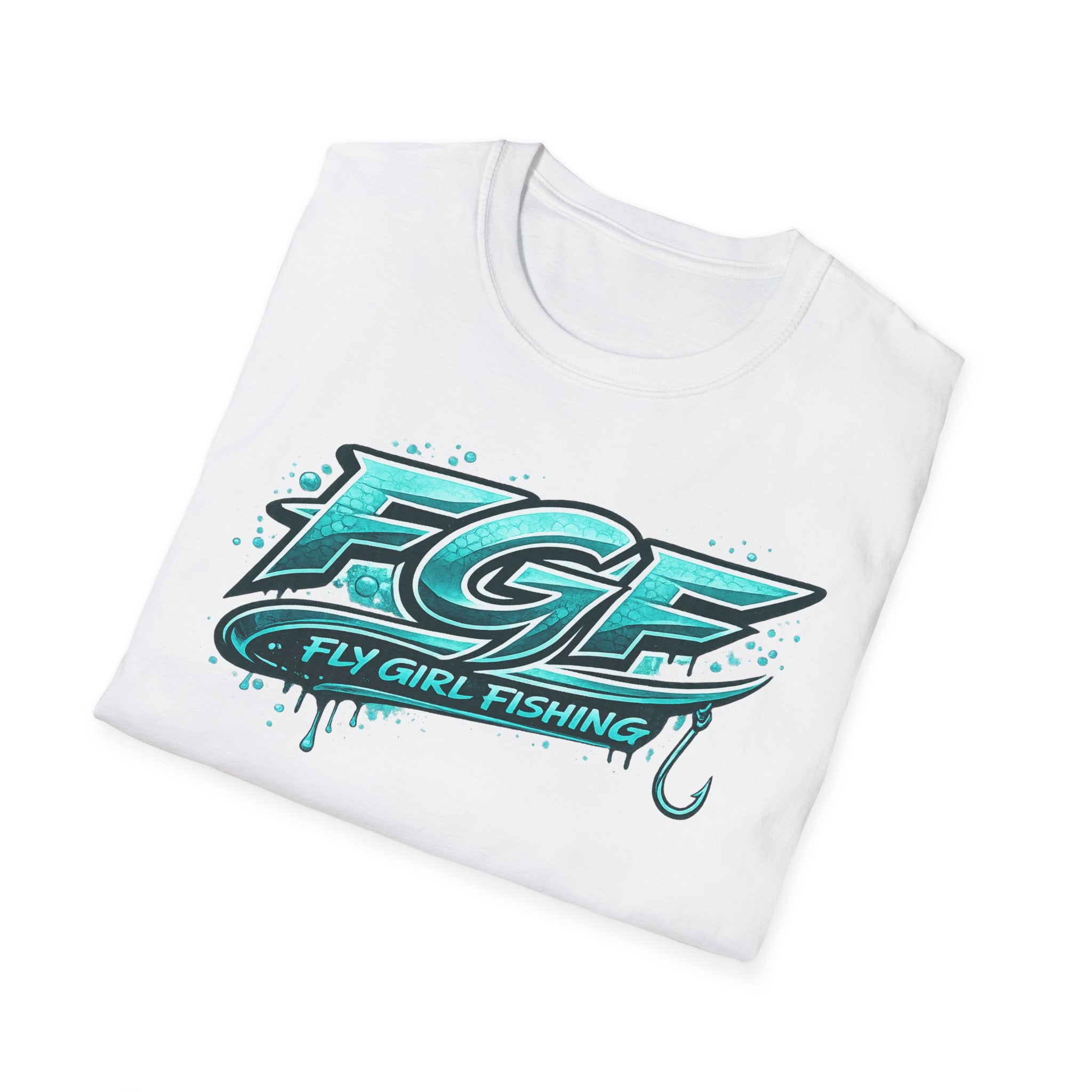 Fly Girl Fishing Graphic T‑Shirt — FGF Logo Tee for Women & Anglers