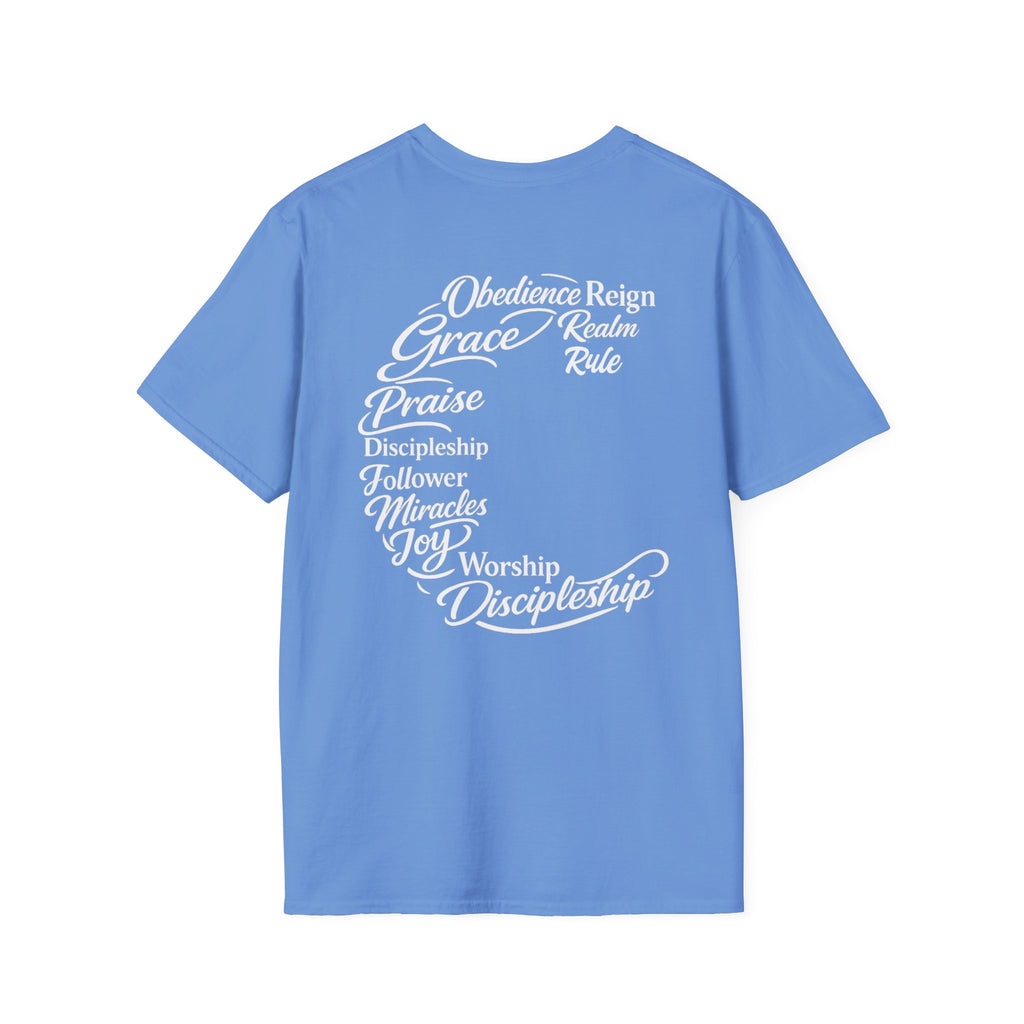 Gospel Typography Tee — Words of Worship