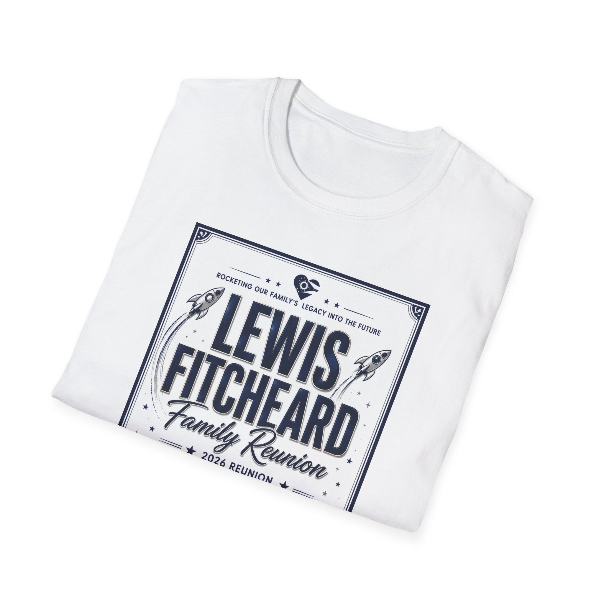 Family Reunion T-Shirt — Custom "Lewis Fitcheard" Keepsake Tee