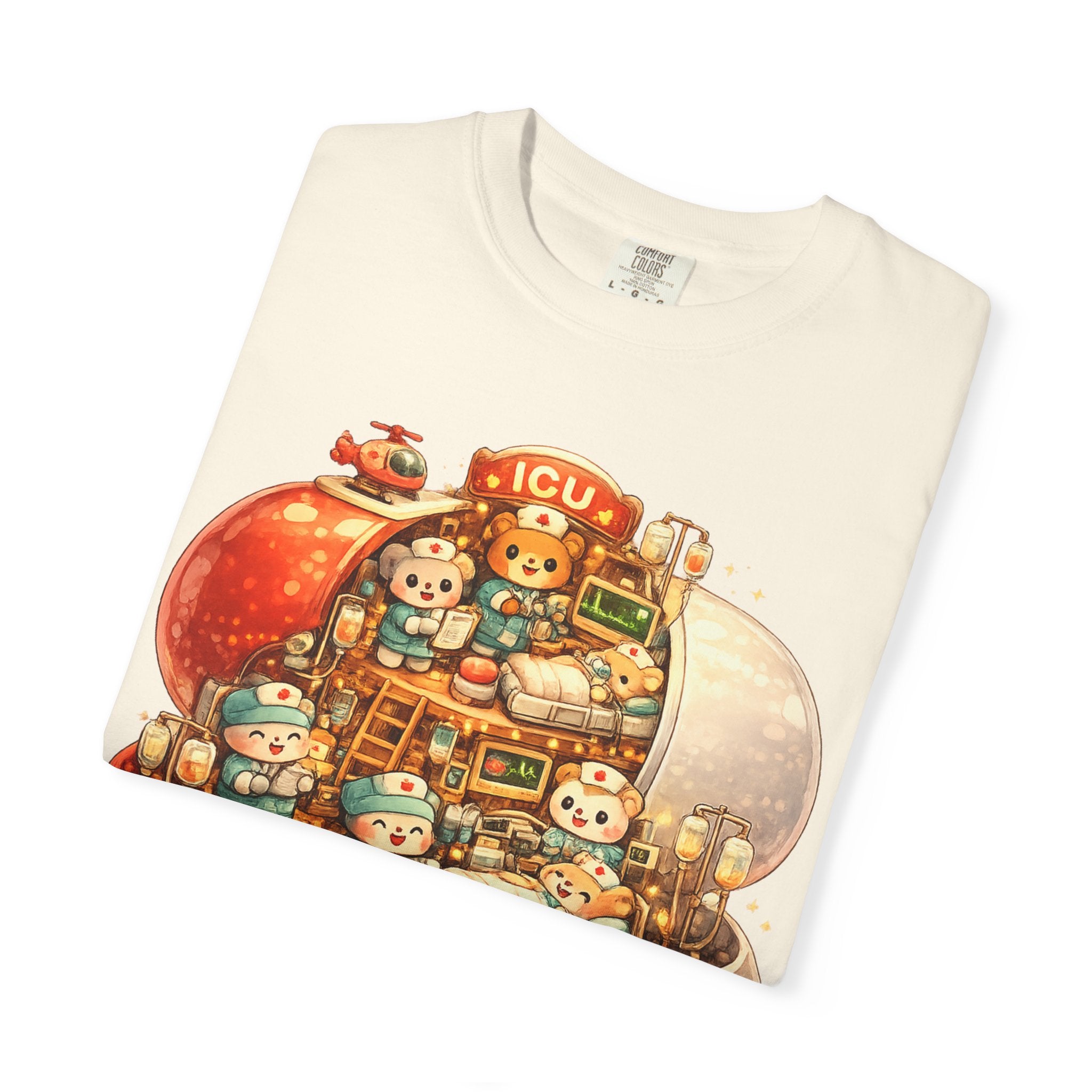 T-Shirt — Kawaii Capsule Hospital Illustration (ICU)