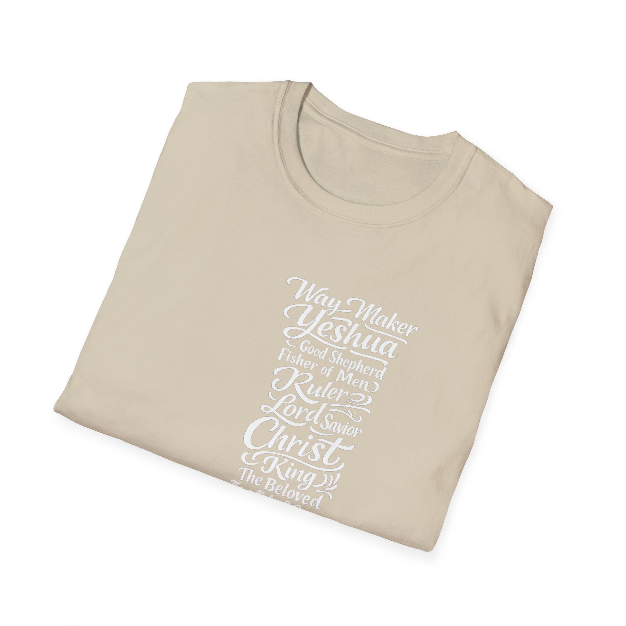 Subtle Gospel T-Shirt — Words of Faith Typography shirt