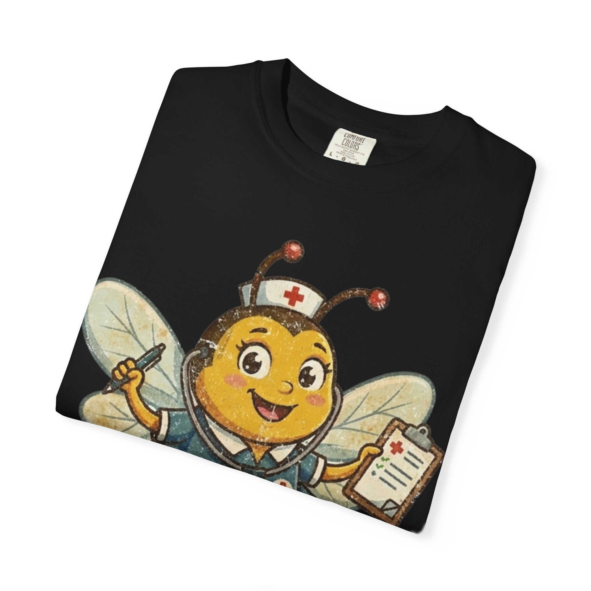 Nurse Bee T-Shirt — Cute Medical Bee Graphic Tee for Nurses & Healthcare Heroes