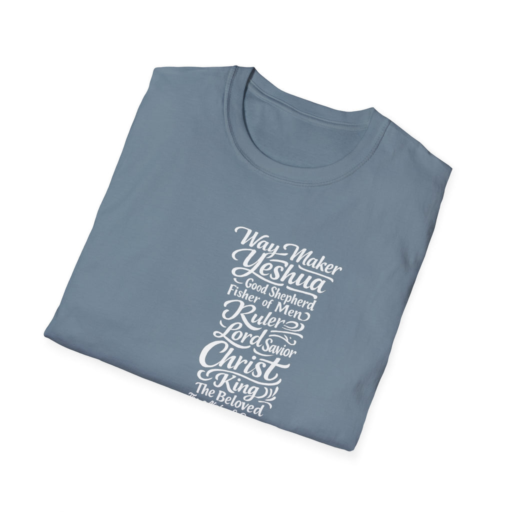 Subtle Gospel T-Shirt — Words of Faith Typography shirt