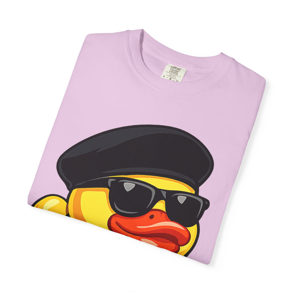Cool Rubber Duck T-Shirt — Retro New Jack Ducky with Sunglasses & Chain