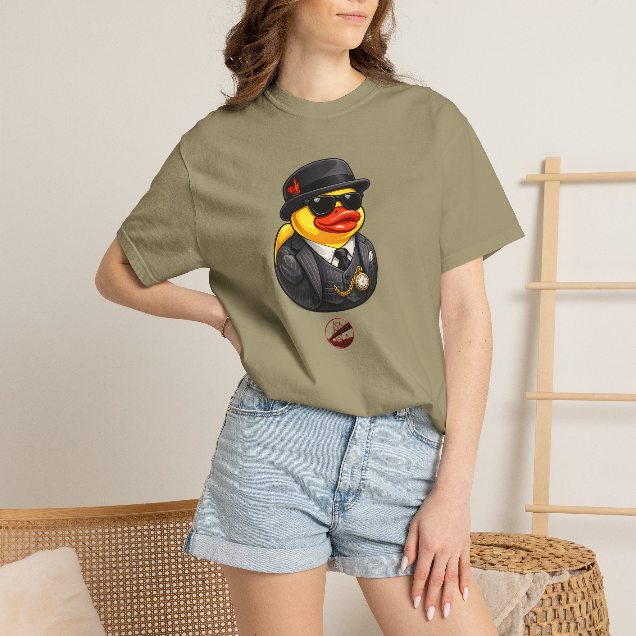 Rubber Duck Detective T-Shirt — Vintage Noir Duck Graphic Tee