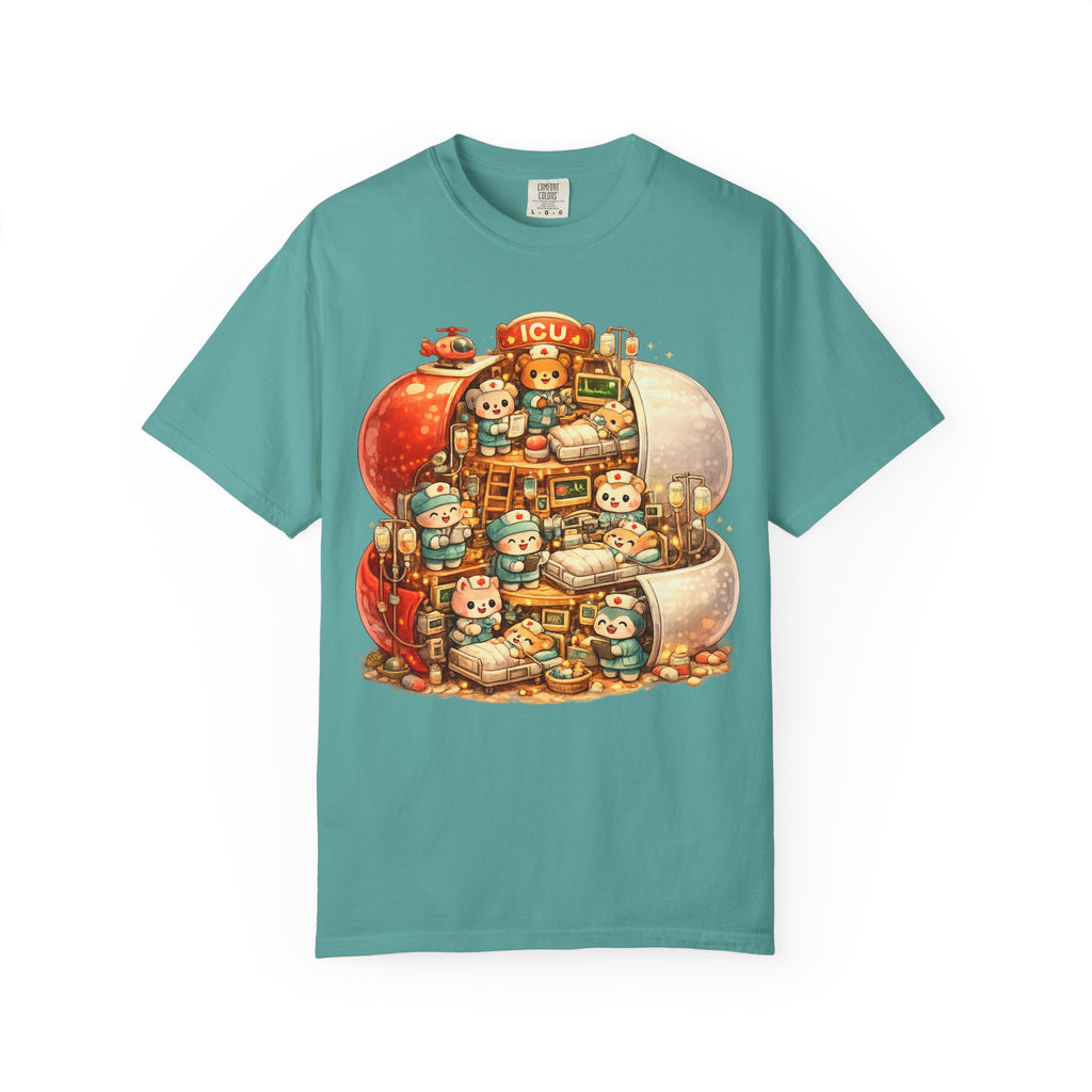 T-Shirt — Kawaii Capsule Hospital Illustration (ICU)