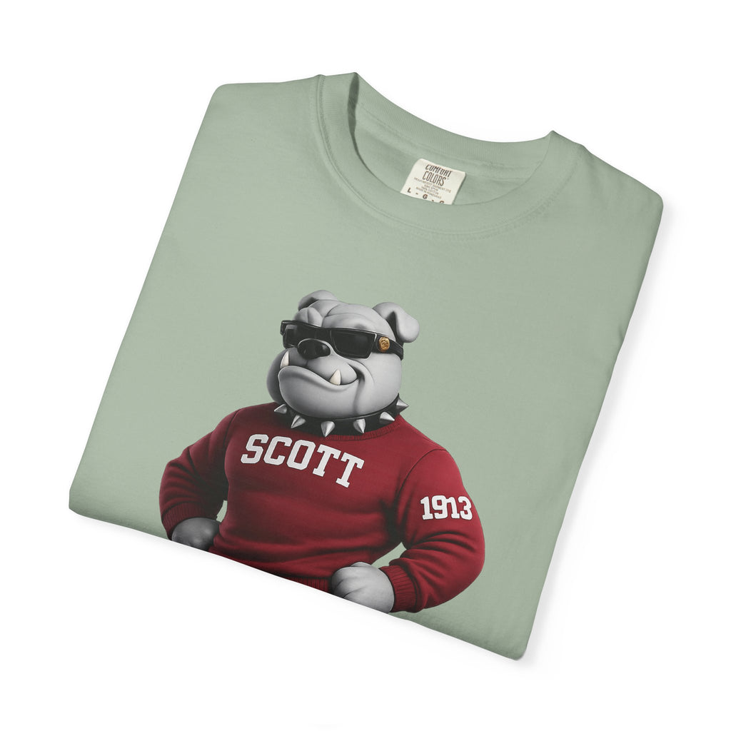 Bulldogs Mascot T-Shirt — 'Scott' Vintage Team Tee