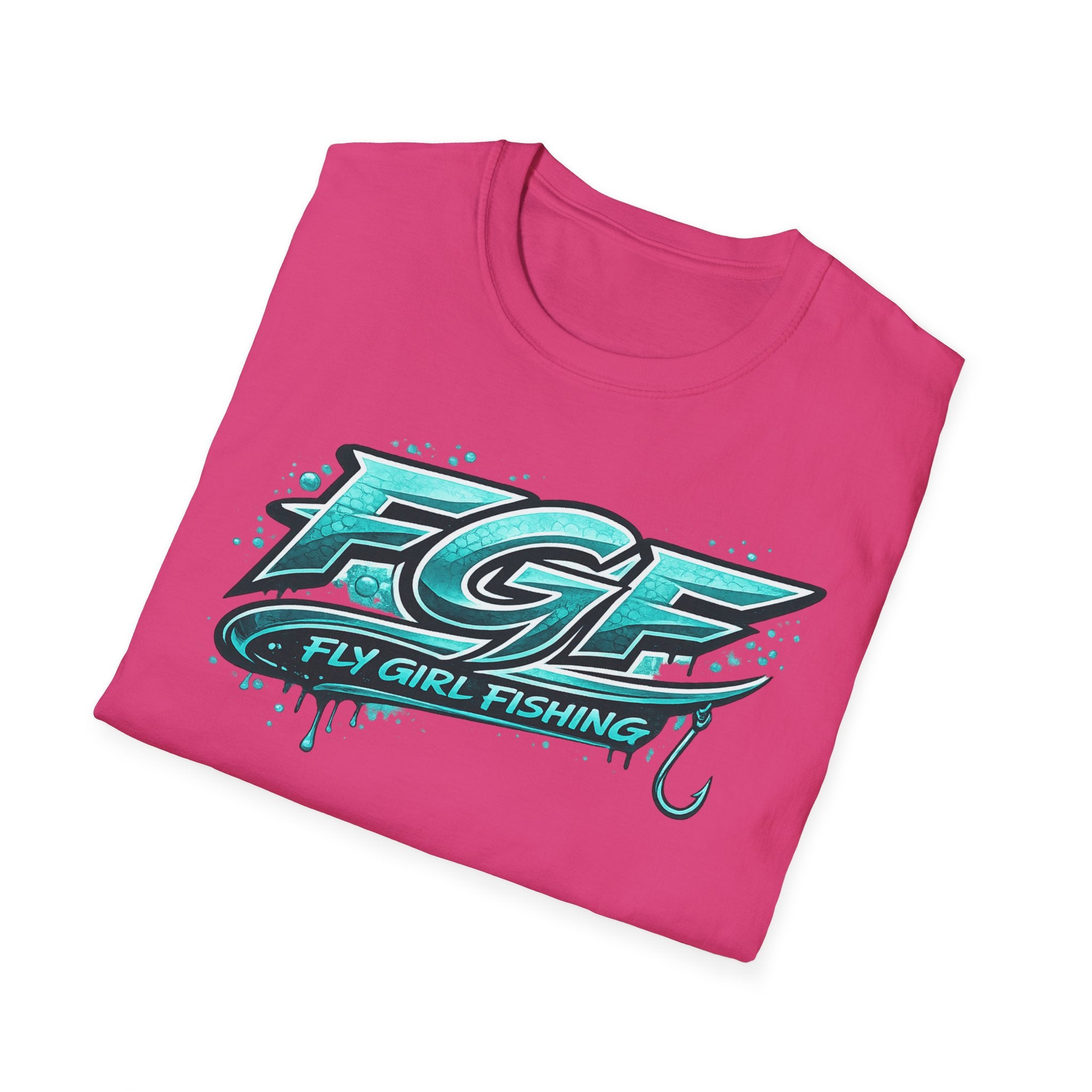 Fly Girl Fishing Graphic T‑Shirt — FGF Logo Tee for Women & Anglers
