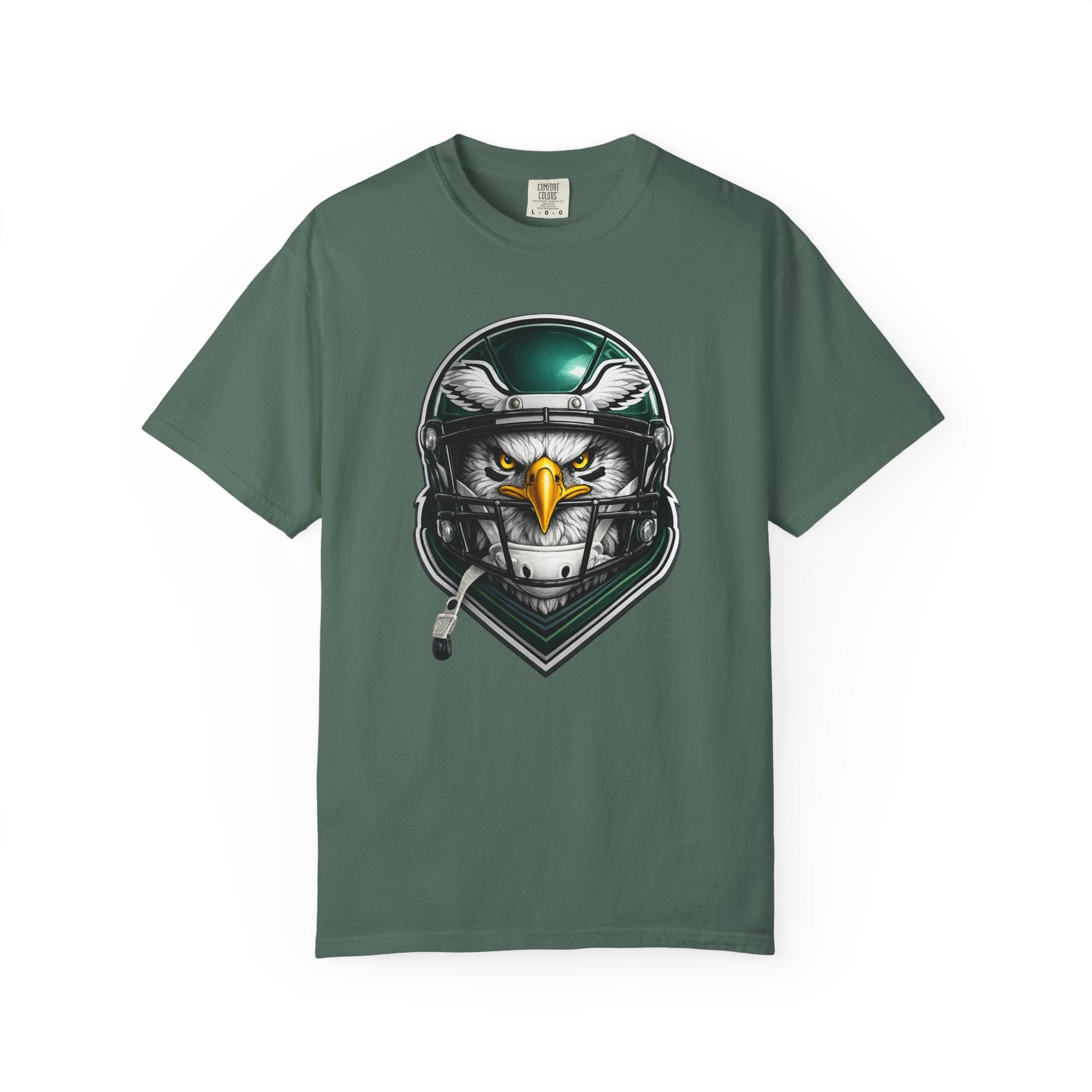 Eagle Helmet T-Shirt — Sports team Graphic Tee