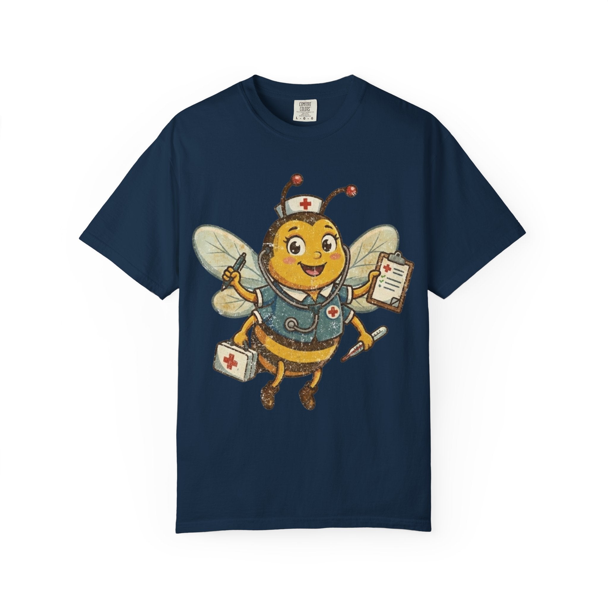 Nurse Bee T-Shirt — Cute Medical Bee Graphic Tee for Nurses & Healthcare Heroes