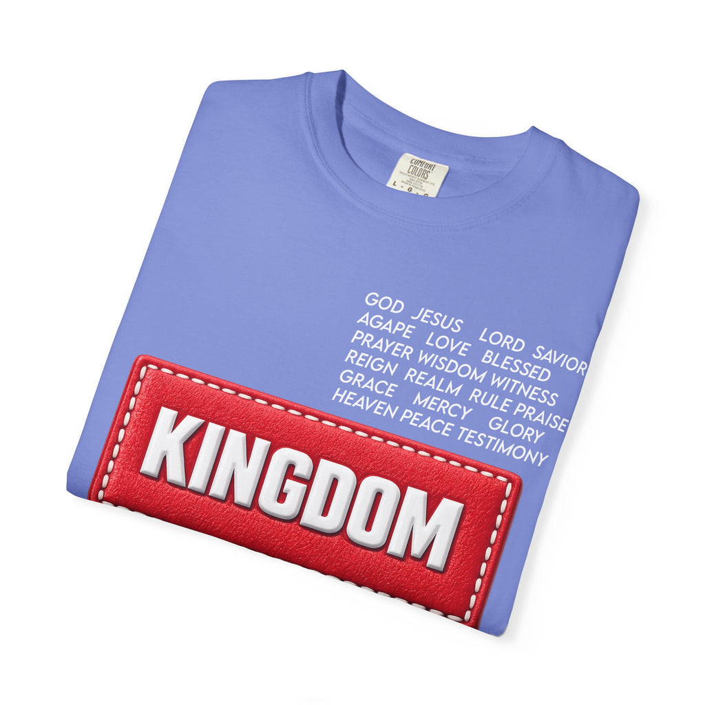 Kingdom Faith T-Shirt — Christian Inspirational Tee with 'KINGDOM' Text