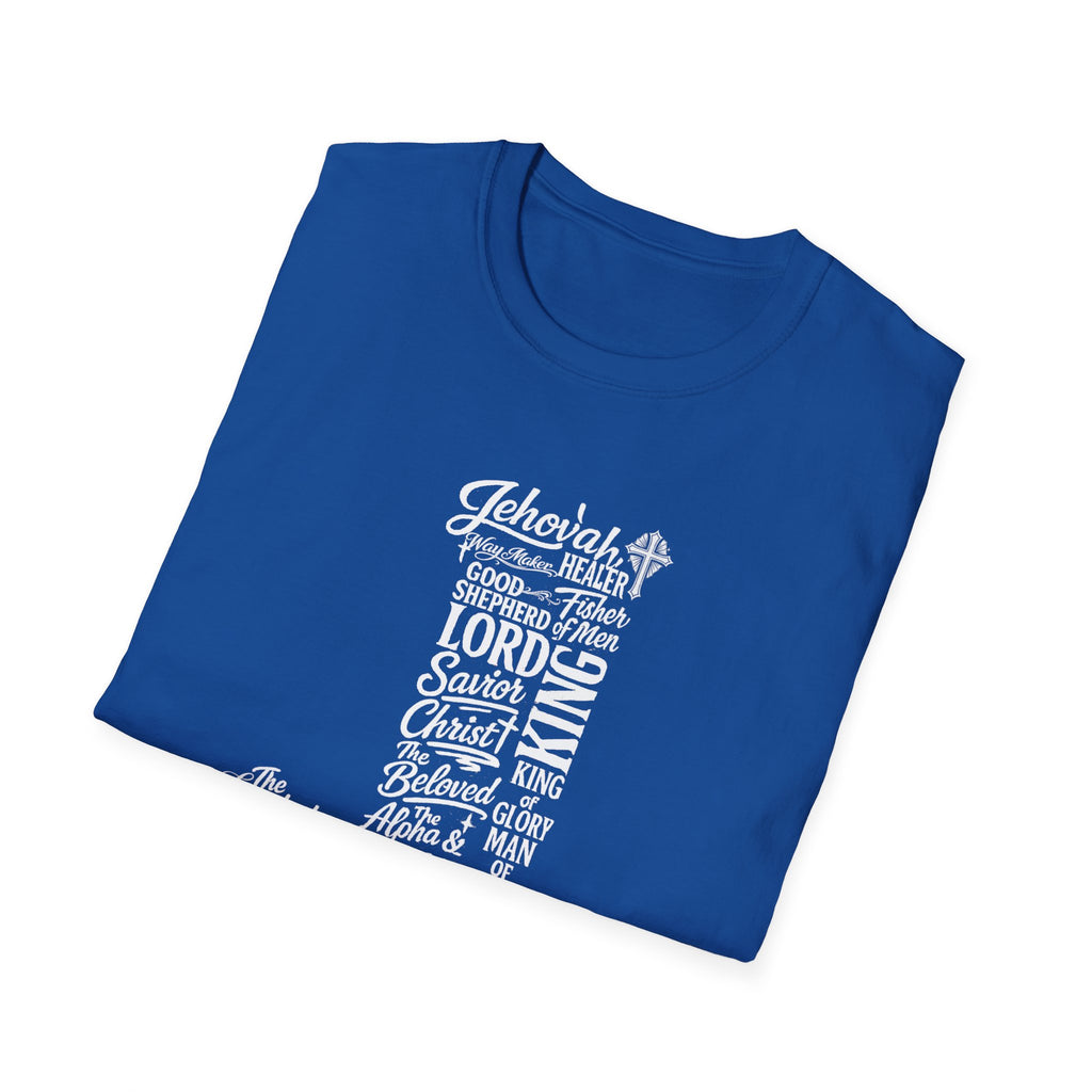 Faith Typography religious descriptive tee, Faith based