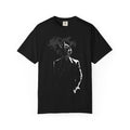 T-Shirt — Abstract Black Mech Android Anime Silhouette Tee