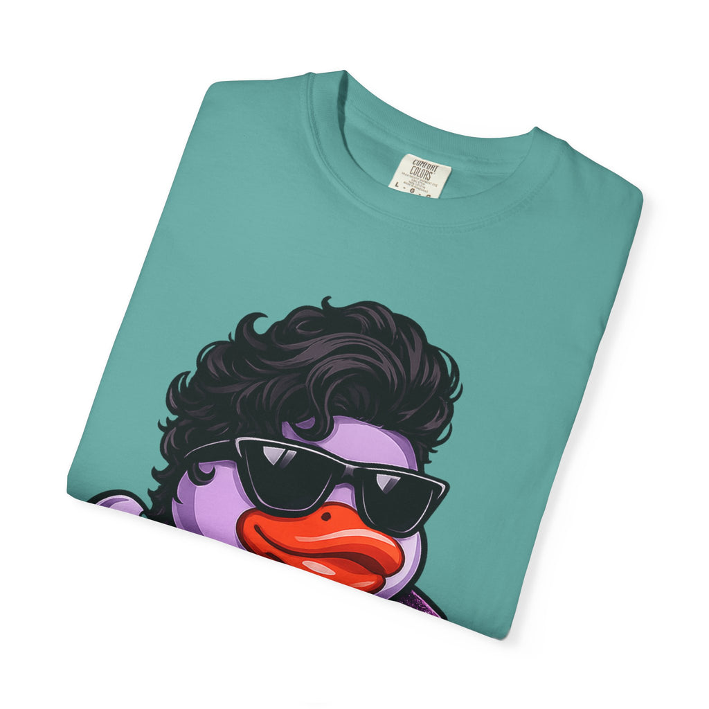 Purple Rock and Soul Rubber Duck graphic T-Shirt