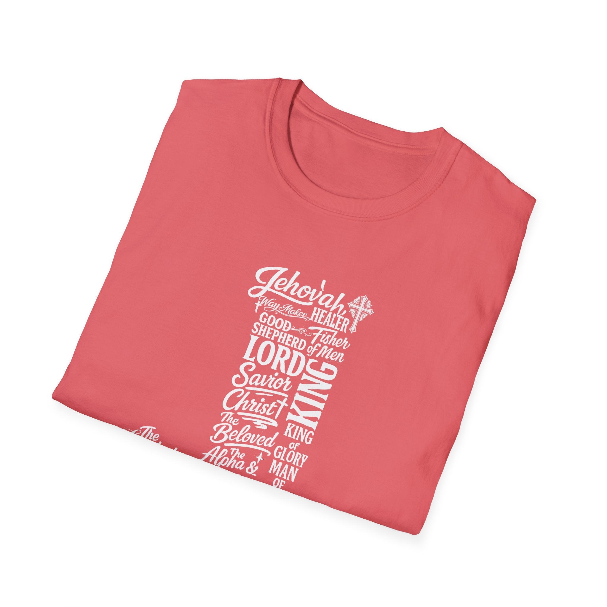 Faith Typography religious descriptive tee, Faith based