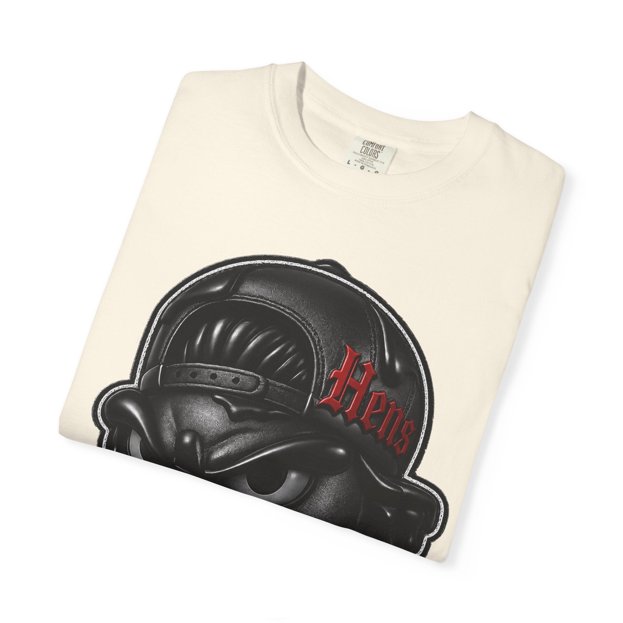 Hens Black Out T-Shirt — Urban Drip Graphic Tee