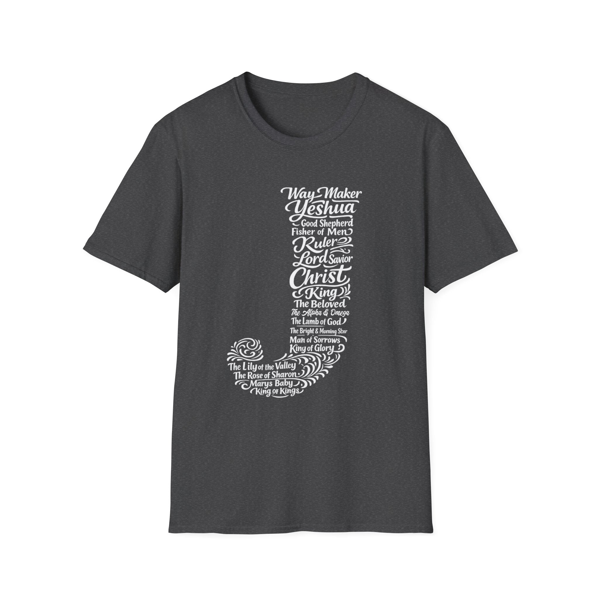 Subtle Gospel T-Shirt — Words of Faith Typography shirt