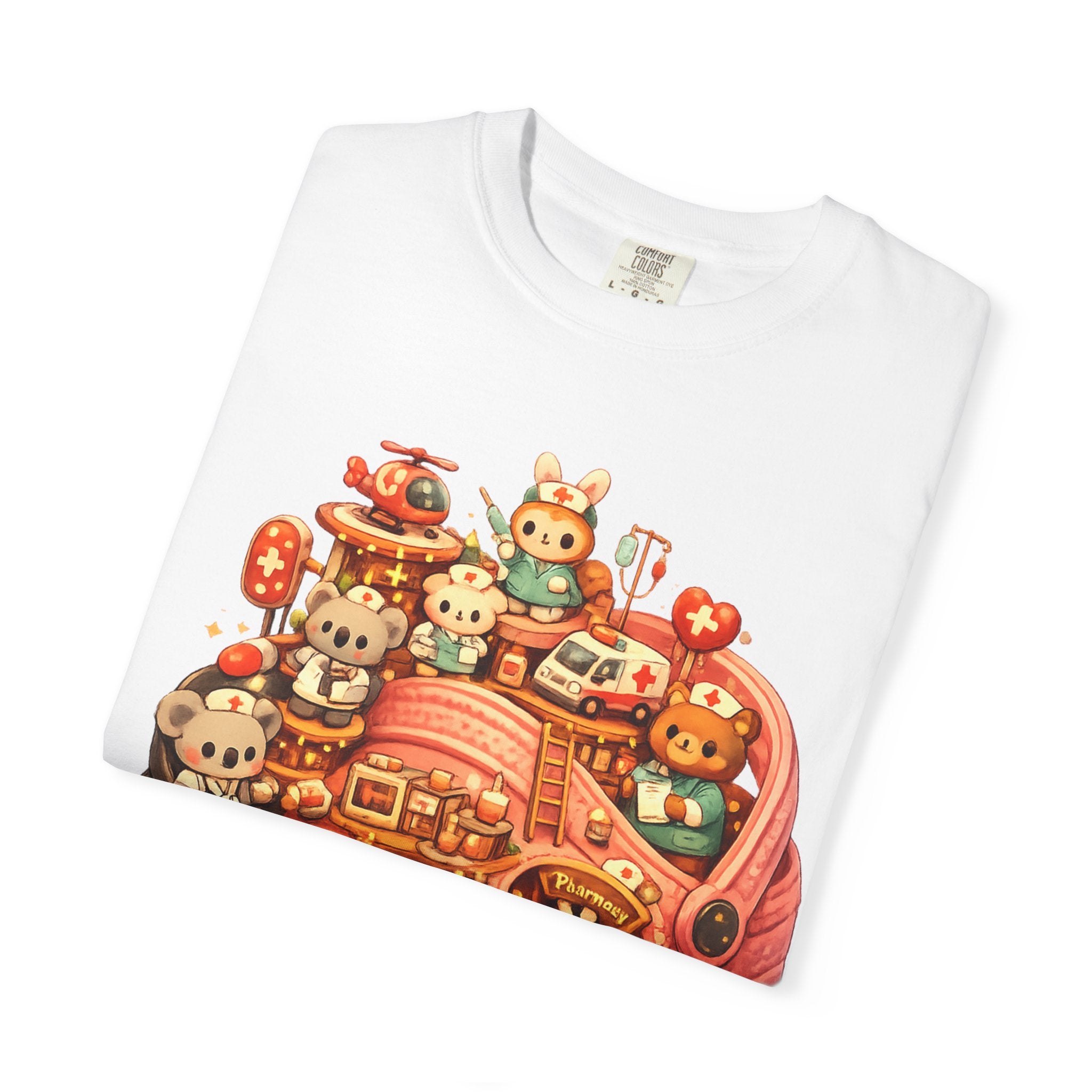 Cute Animal Sneaker Tee — Kawaii Shoe Crew Graphic T-Shirt