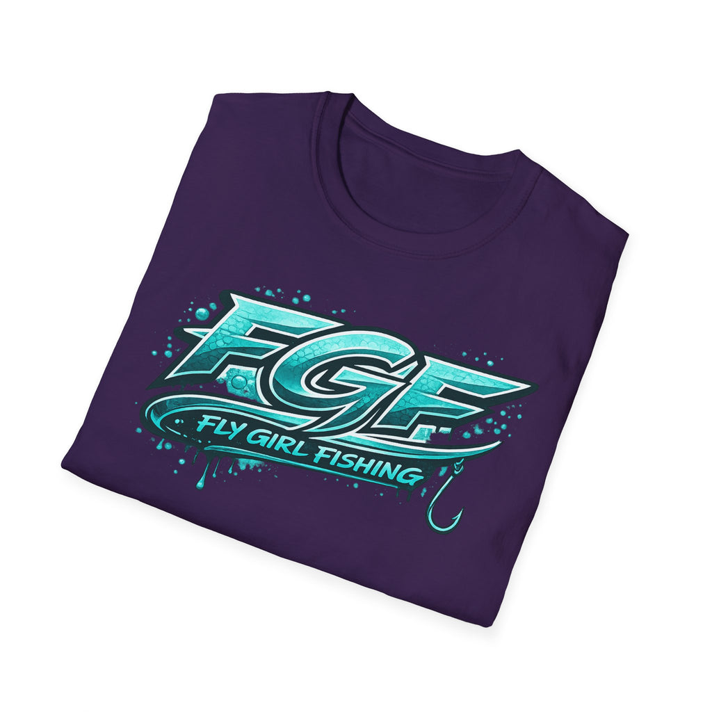 Fly Girl Fishing Graphic T‑Shirt — FGF Logo Tee for Women & Anglers
