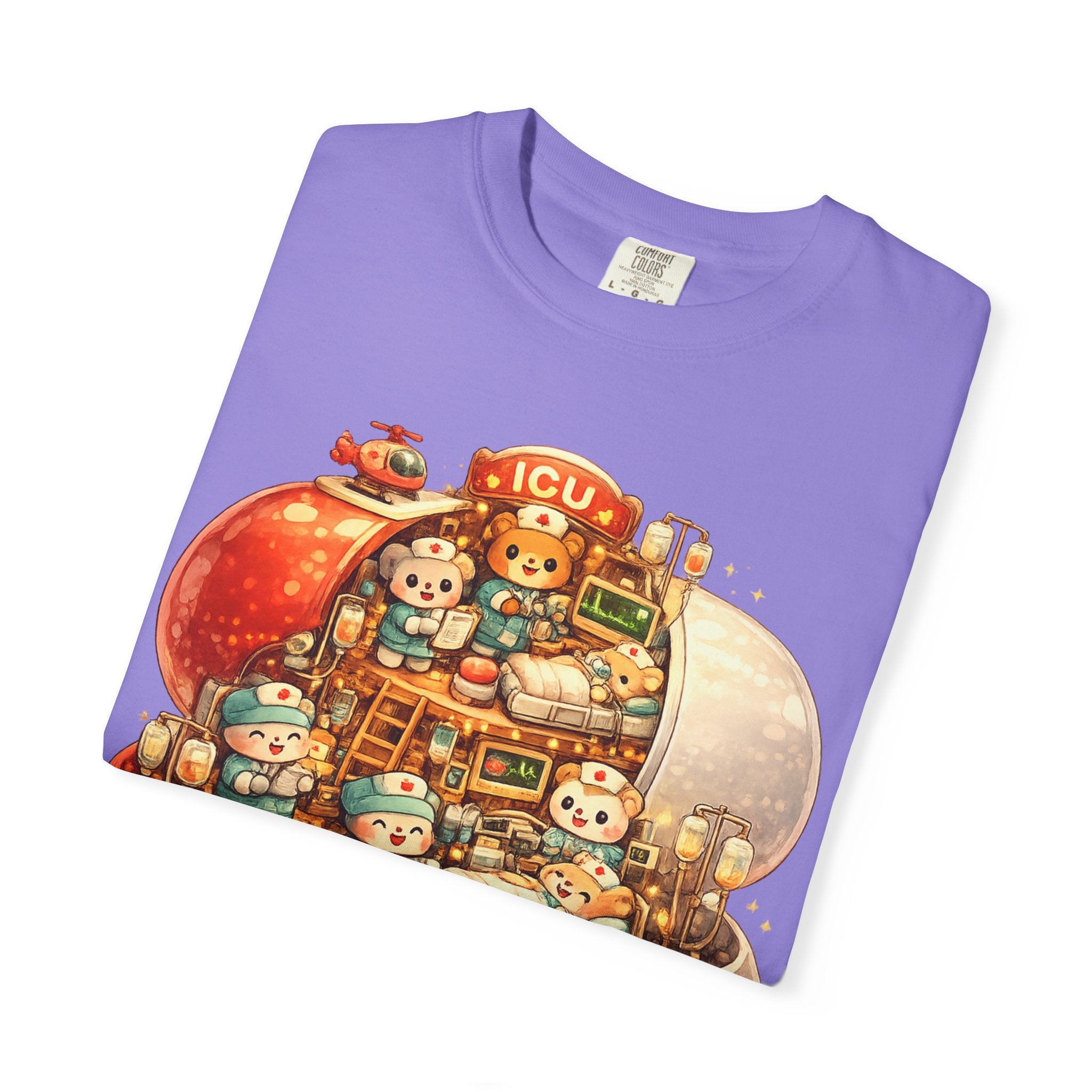 T-Shirt — Kawaii Capsule Hospital Illustration (ICU)