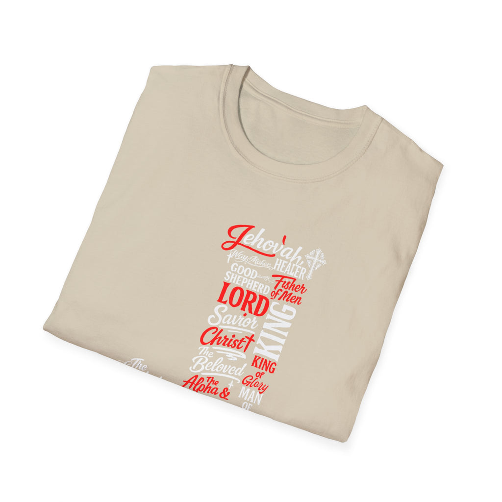 Faith Typography T-Shirt — Christian Inspirational Word Art Tee